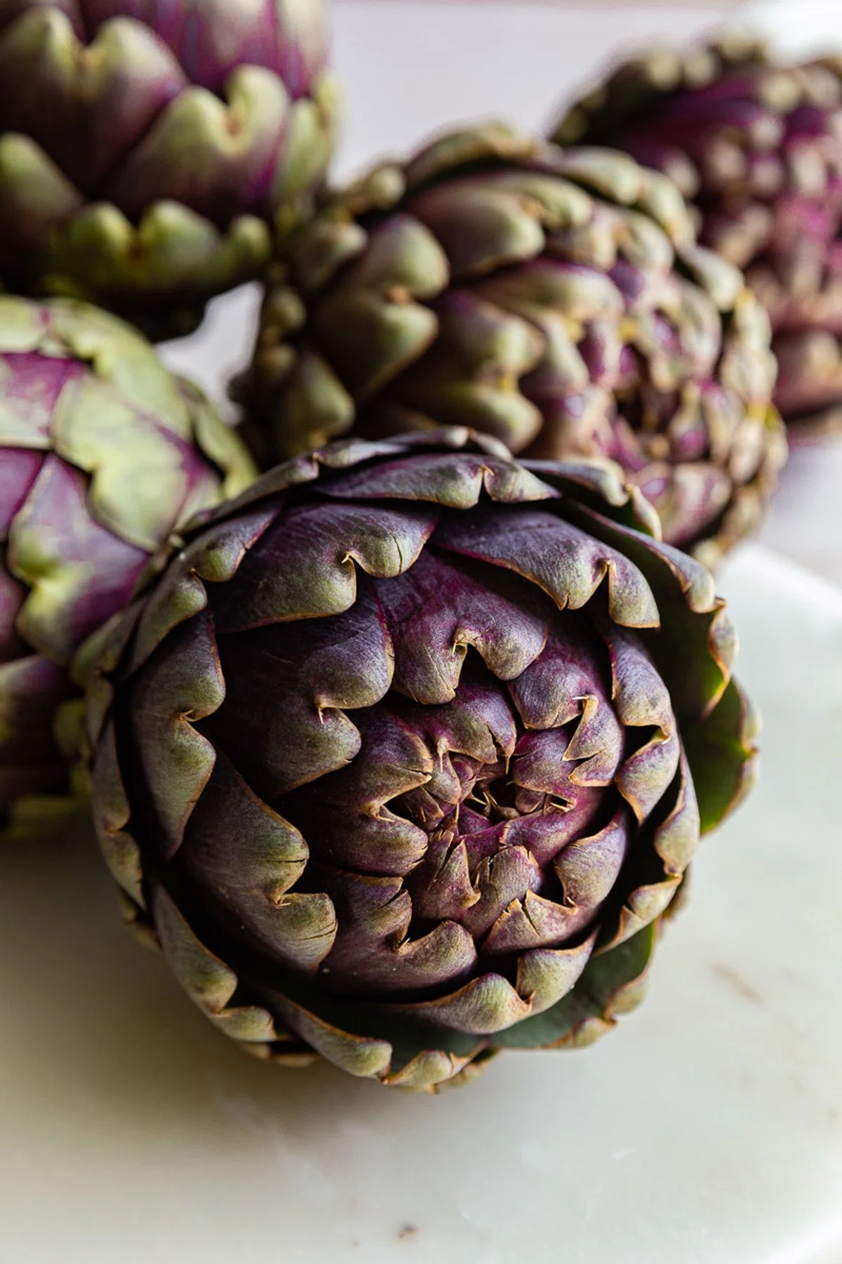 Stuffed Purple Artichokes