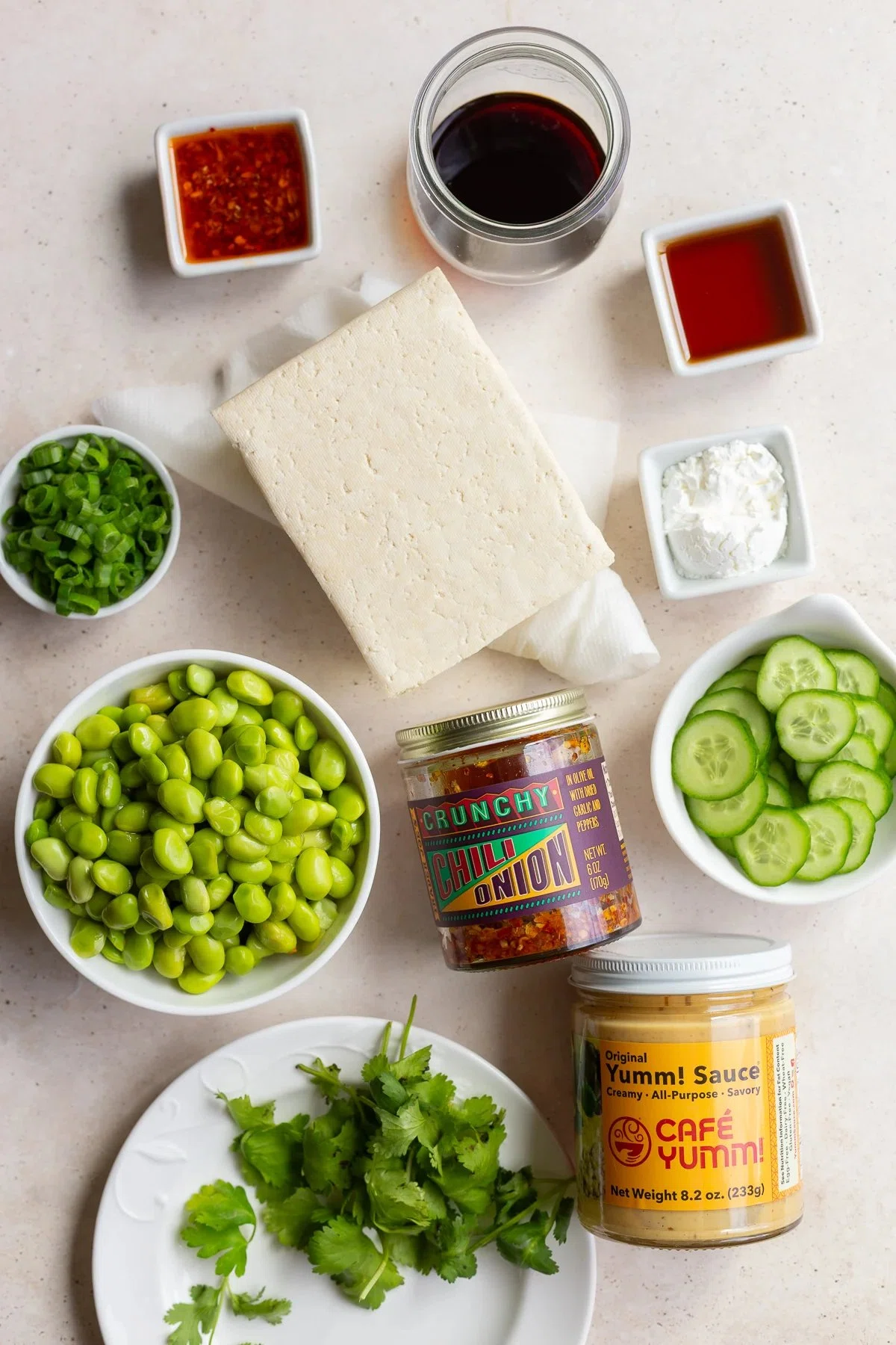 Chili Crisp Tofu Bowls