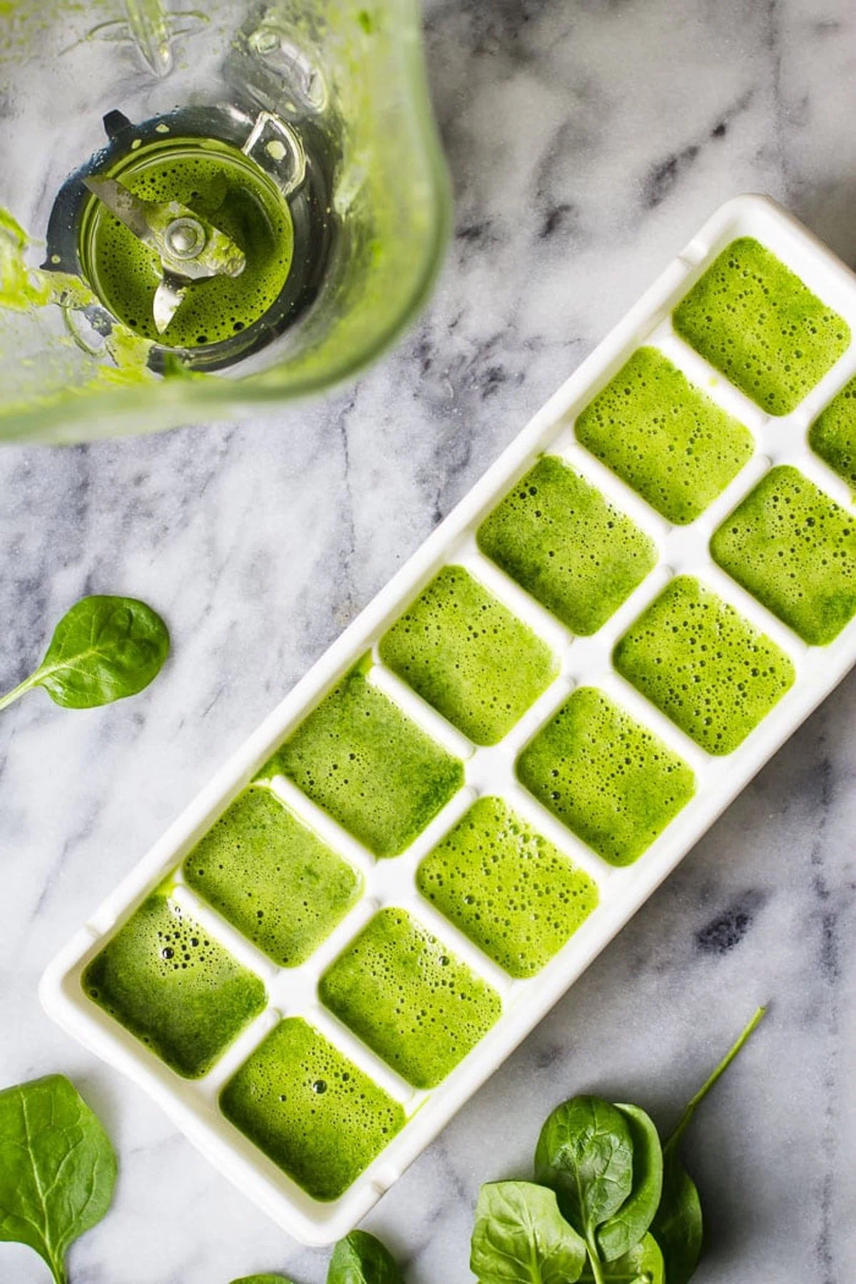 Frozen Greens for Green Smoothies