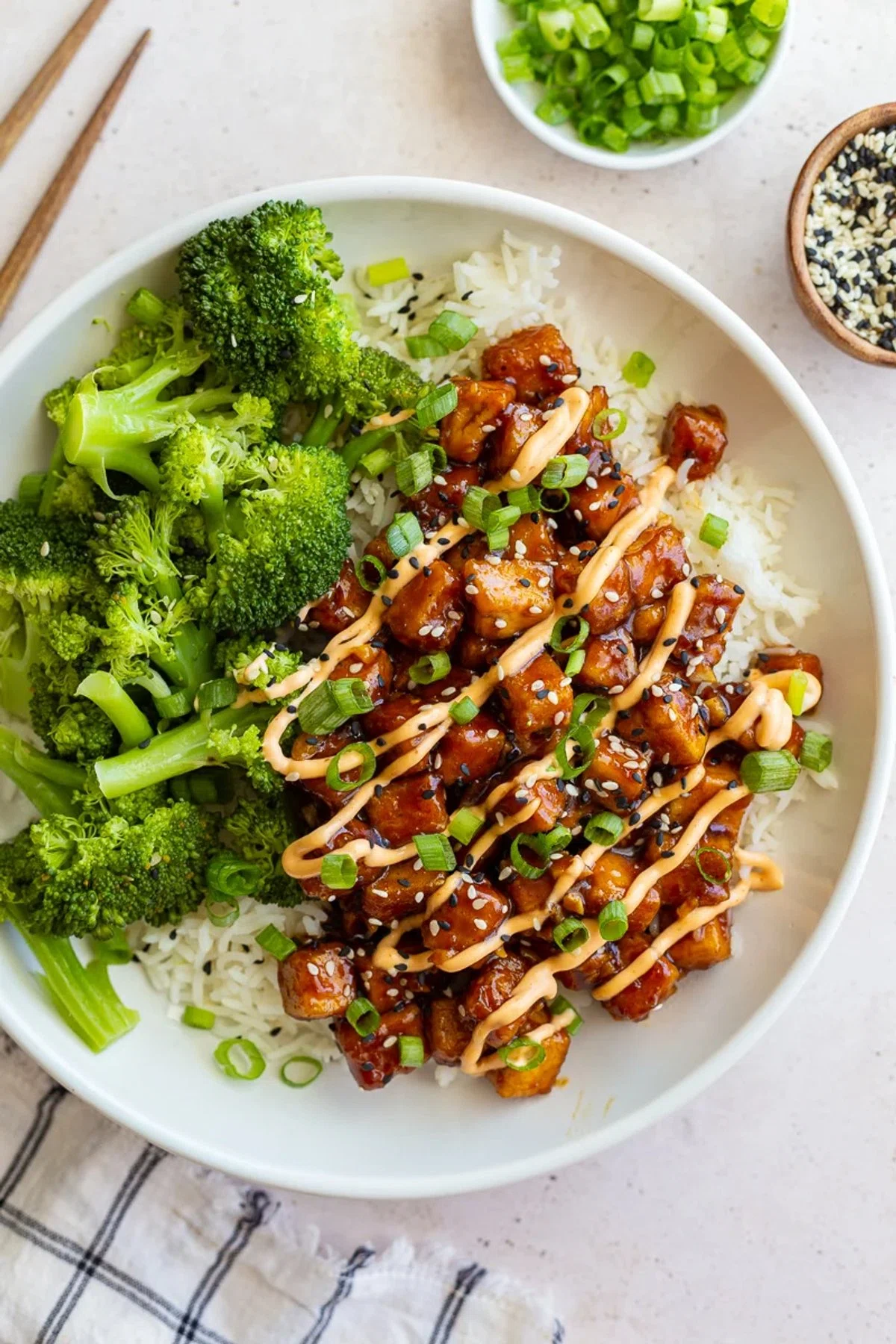 Honey Garlic Tofu