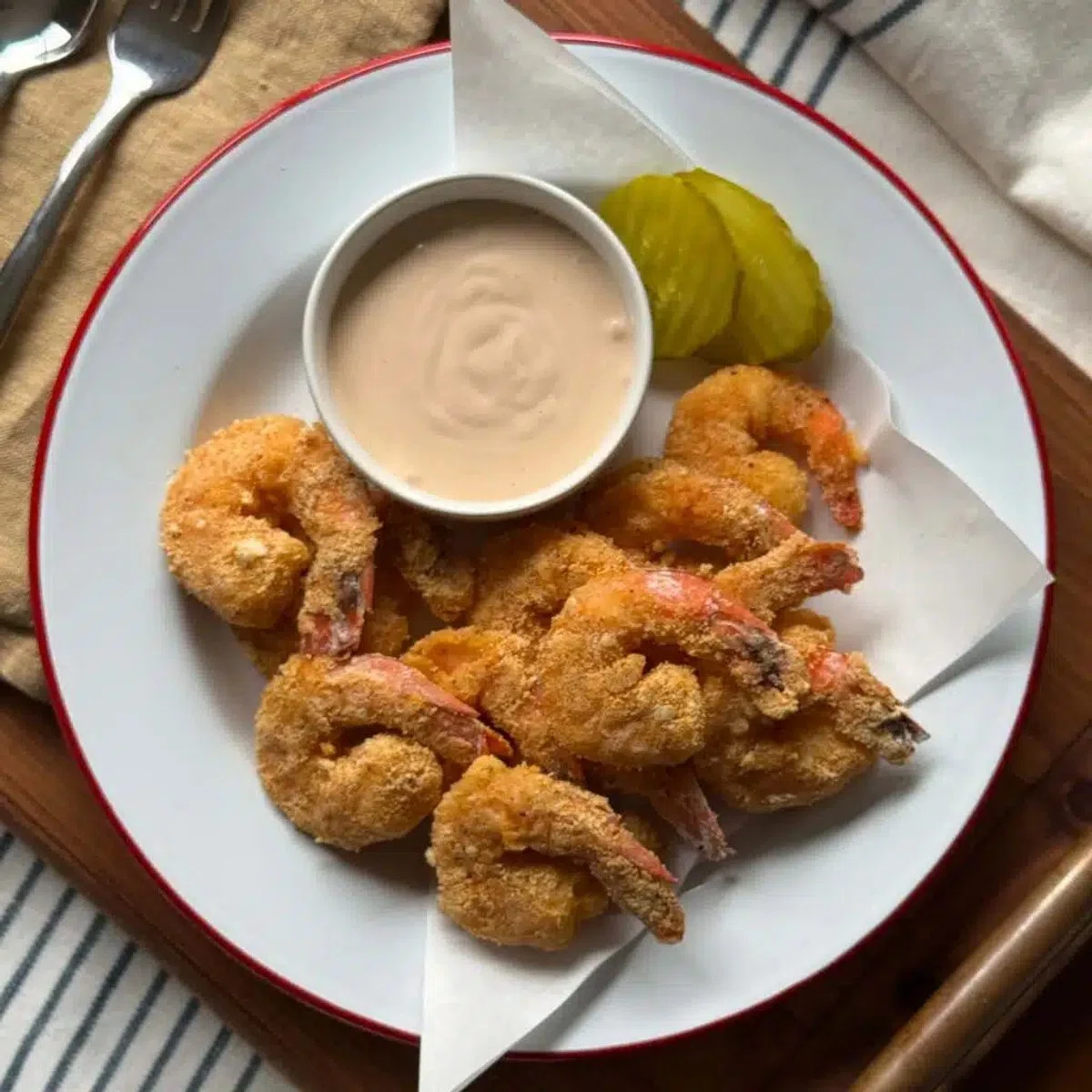 Crispy Breaded Shrimp (Whole30, Paleo + Gluten-Free)
