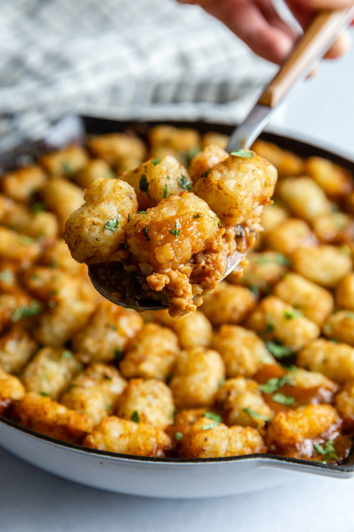Vegan Tater Tot Casserole