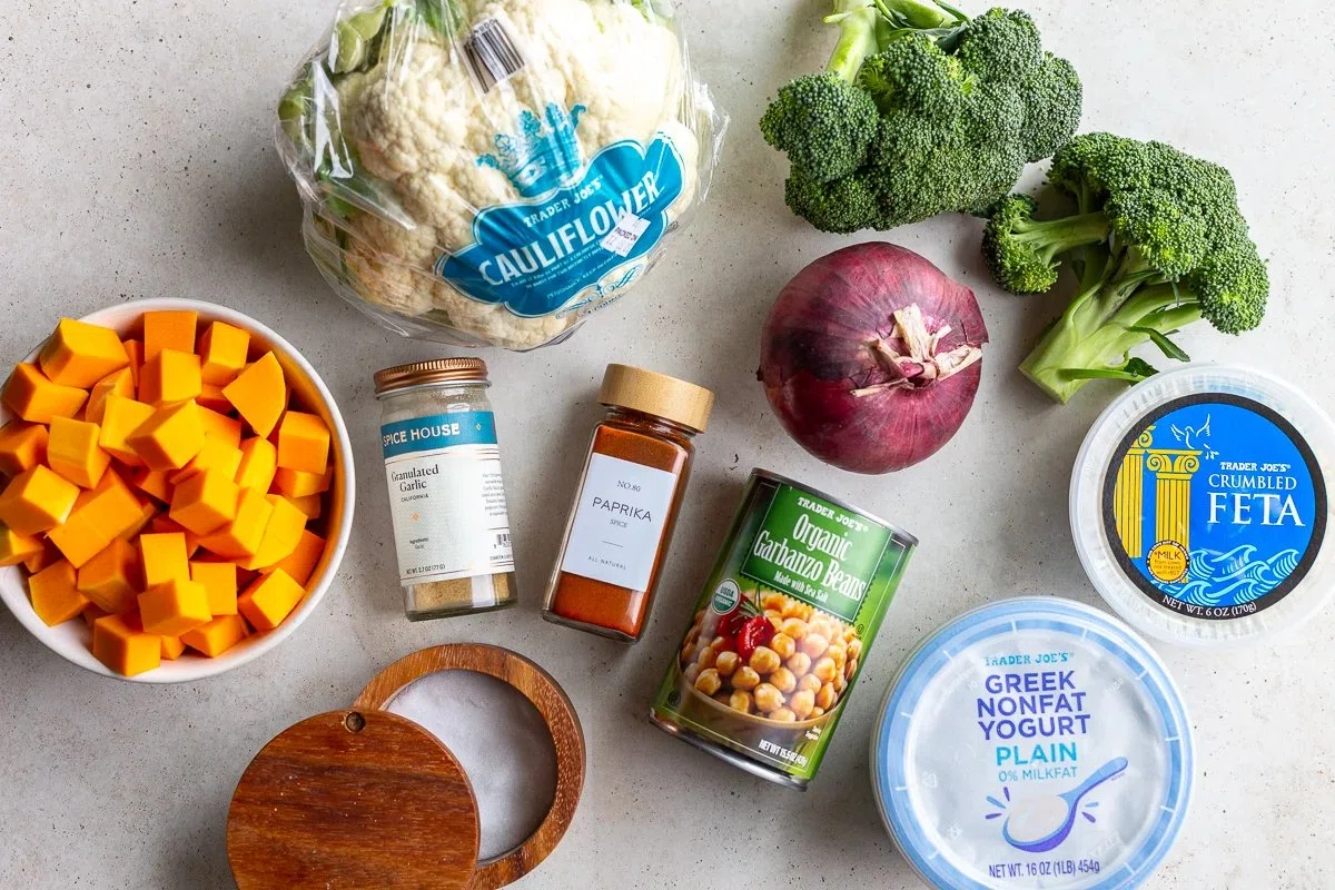 Whipped Feta Veggie Bowls