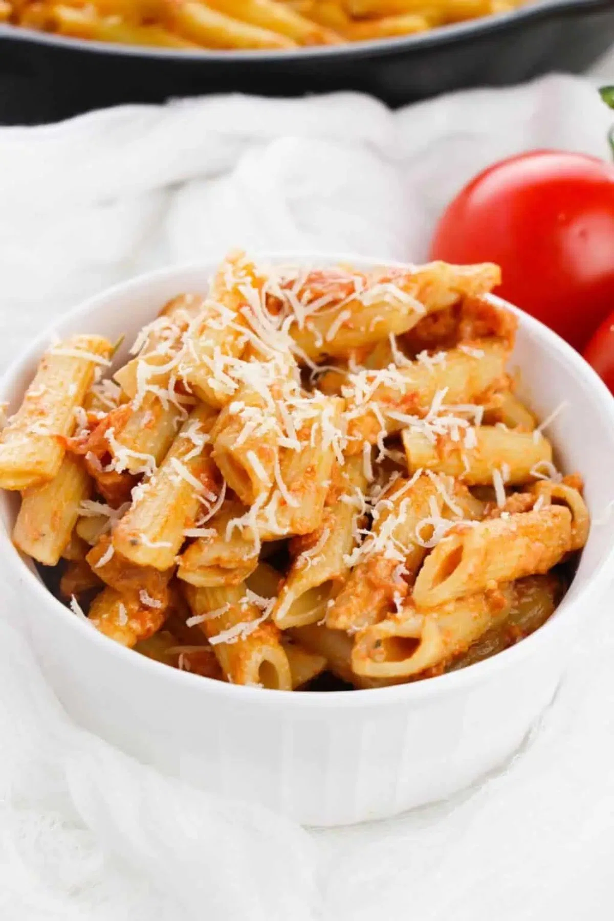 Penne with Vodka Cream Sauce