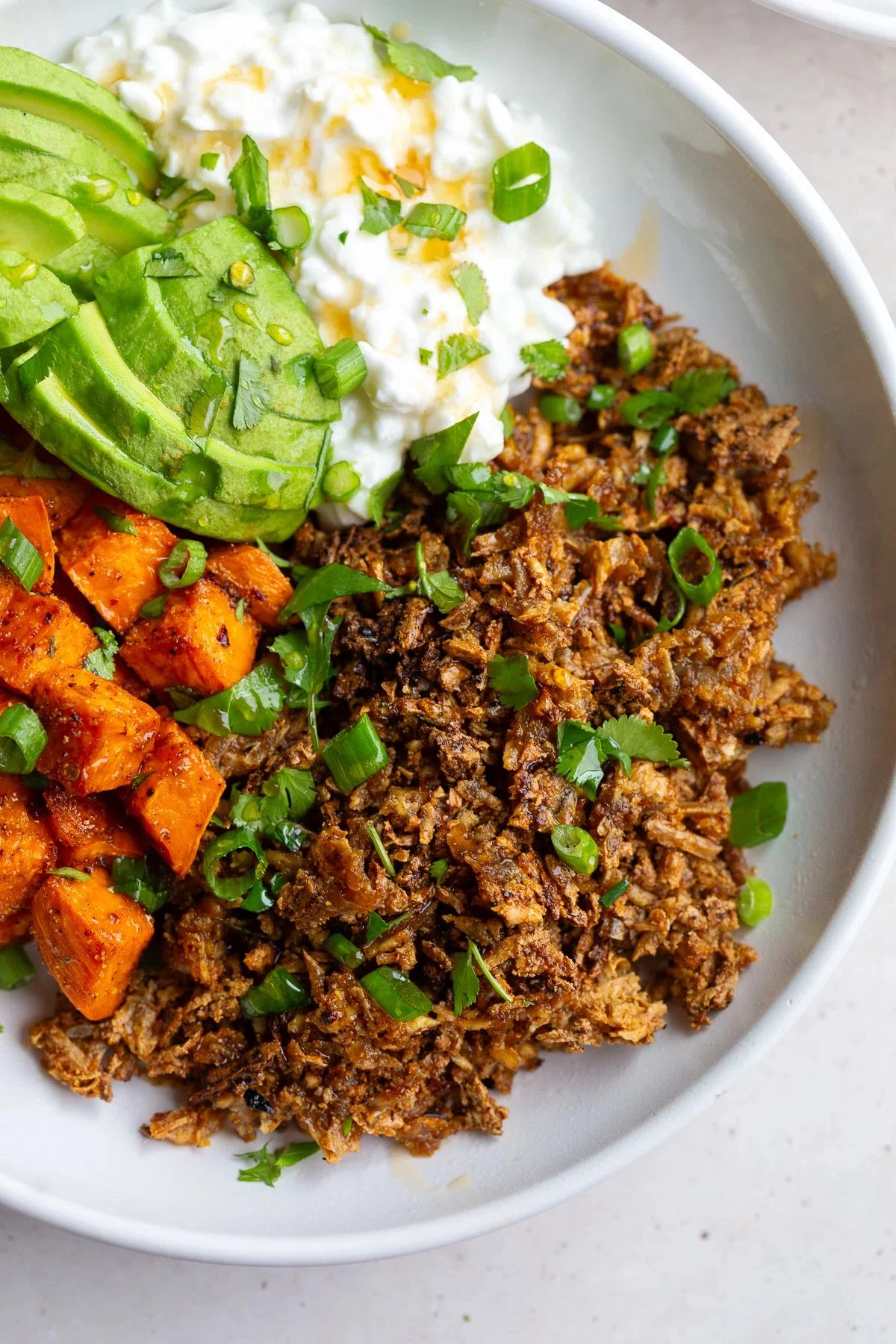 Tofu Ground Beef Bowls