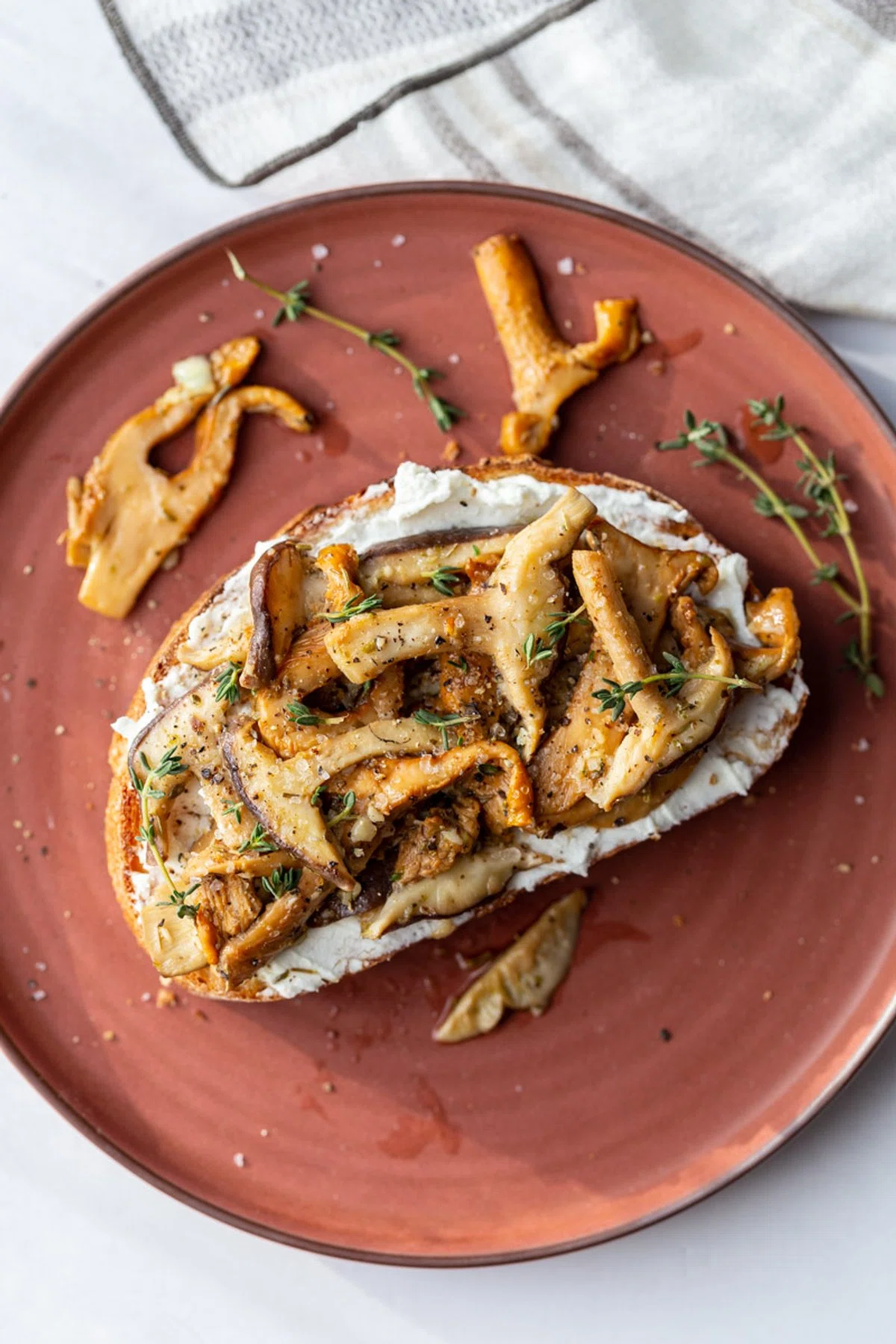 Mushrooms on Toast