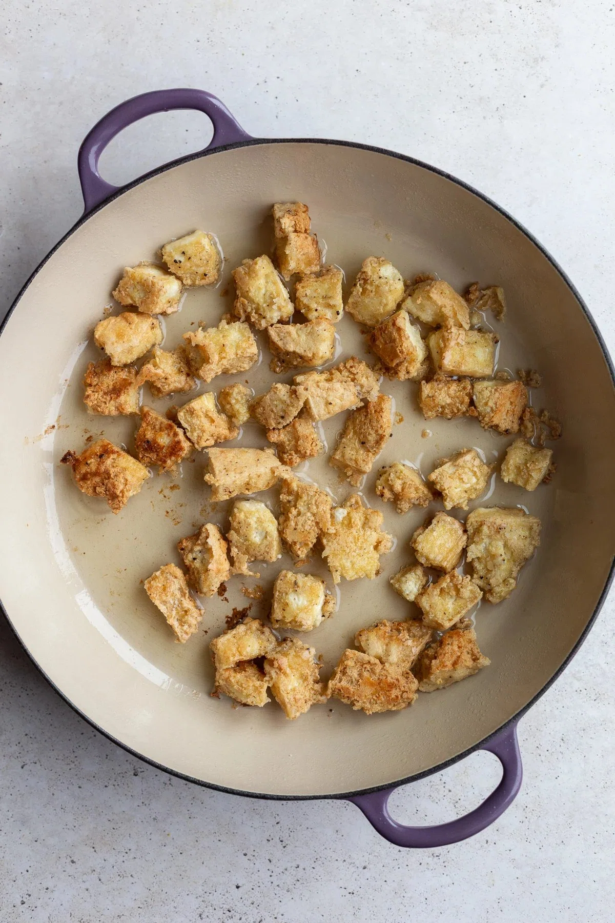 Crispy Orange Tofu (vegan)