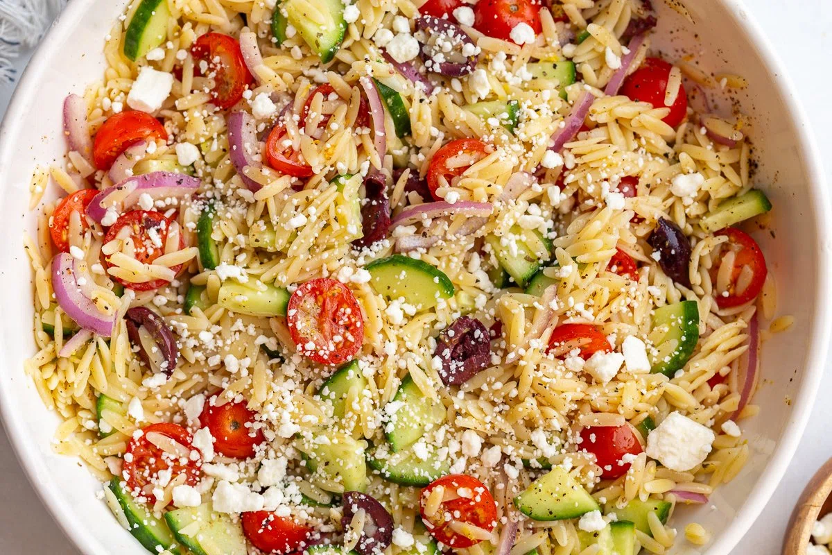 Easy Greek Orzo Salad