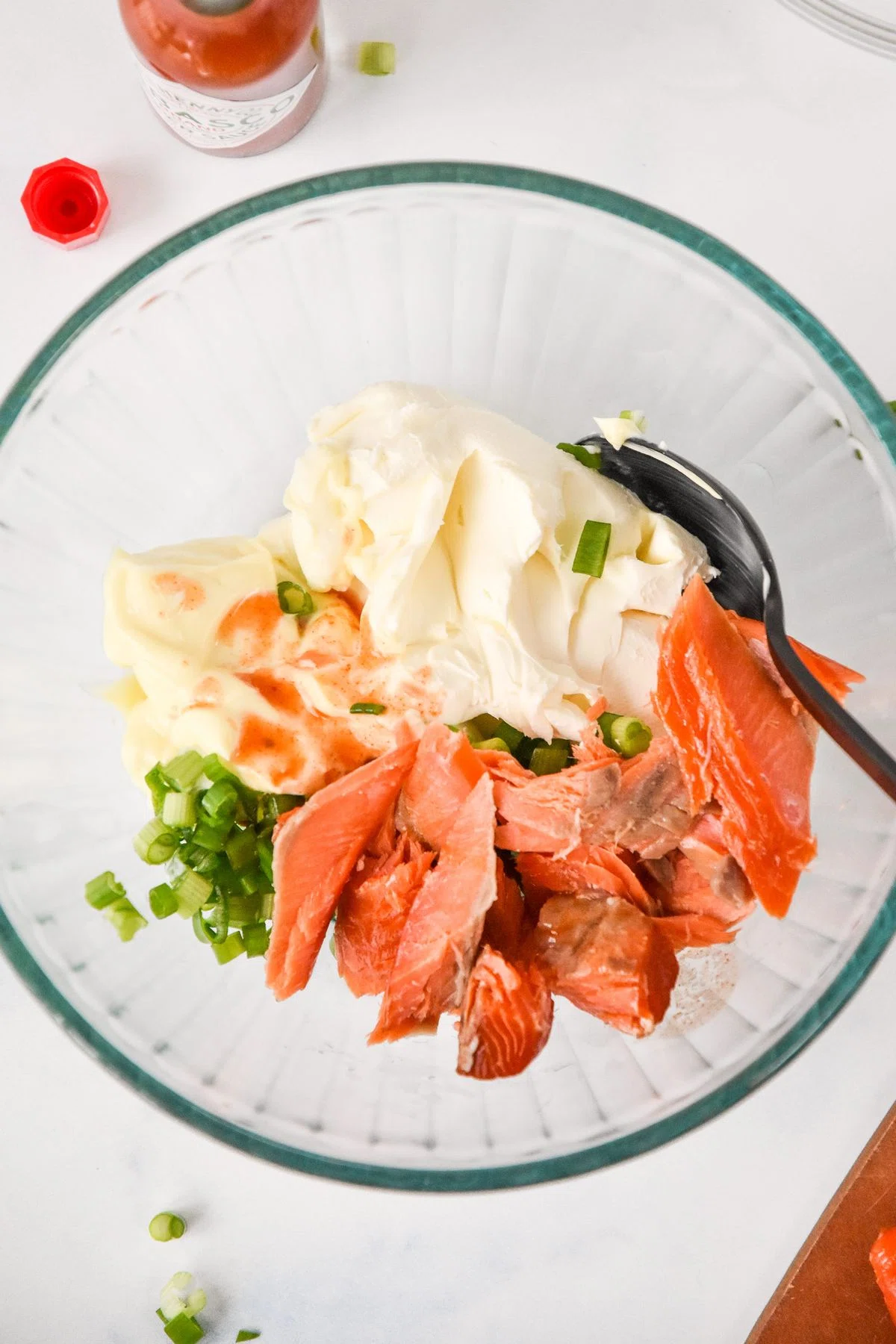 Hot Smoked Salmon Cream Cheese Dip