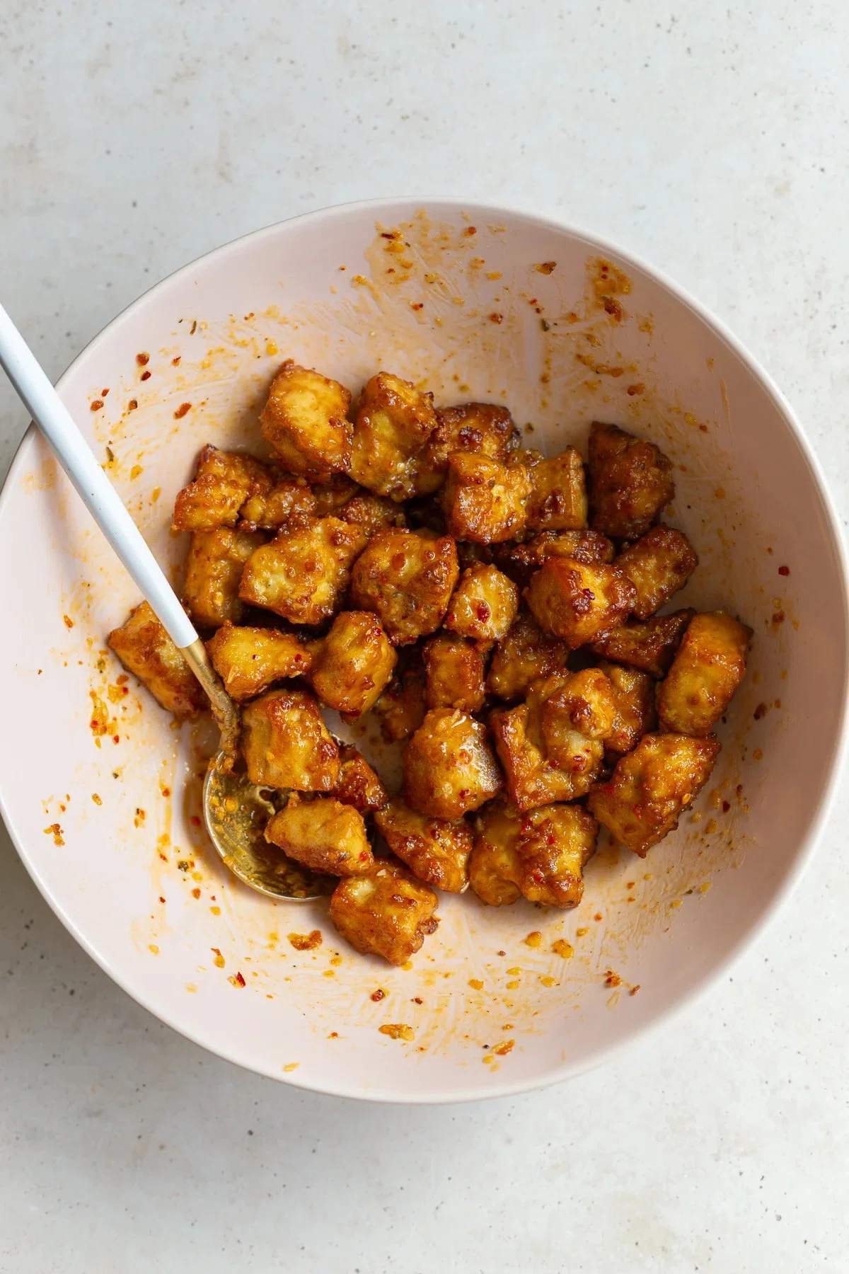 Chili Crisp Tofu Bowls