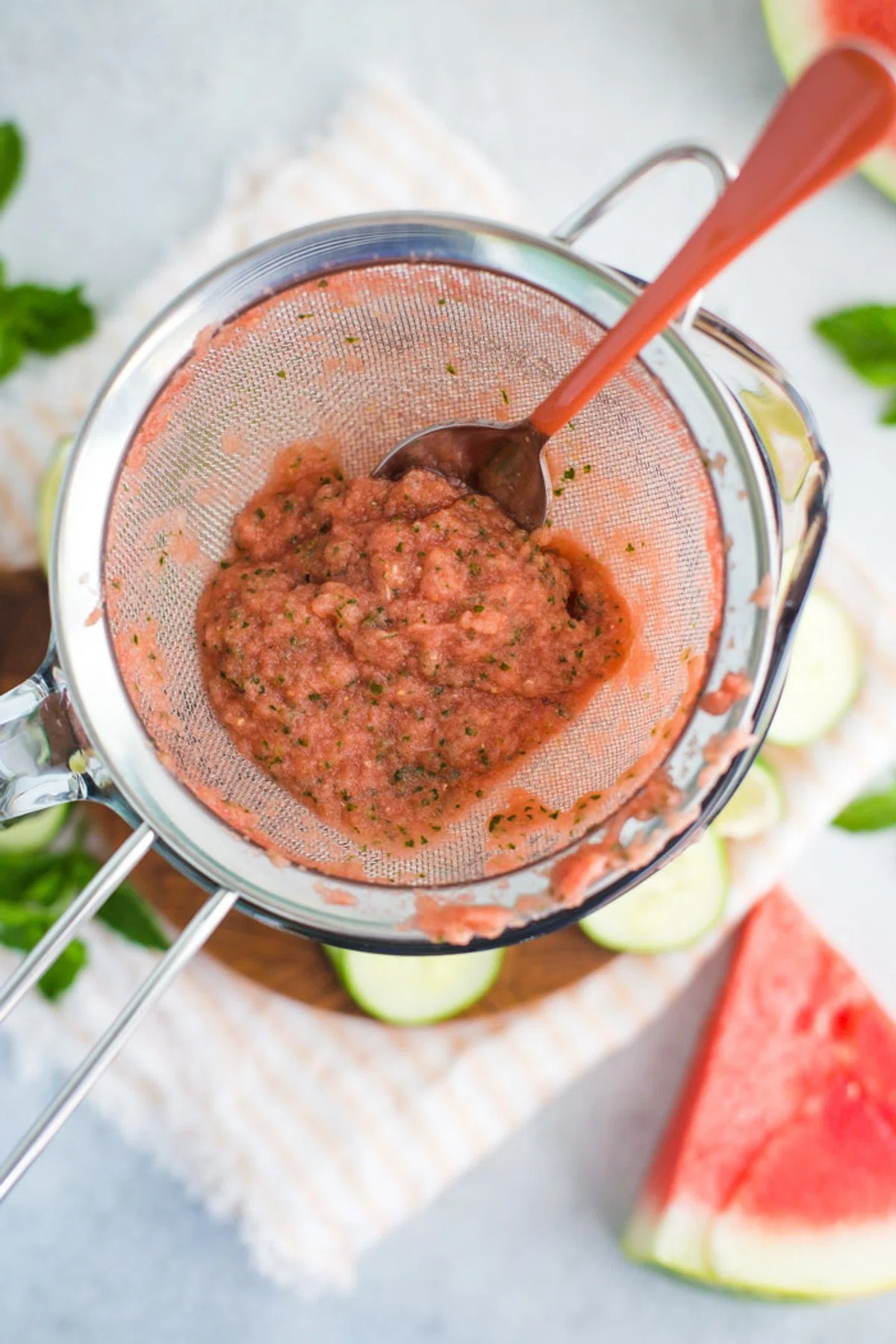 Watermelon Cucumber Juice