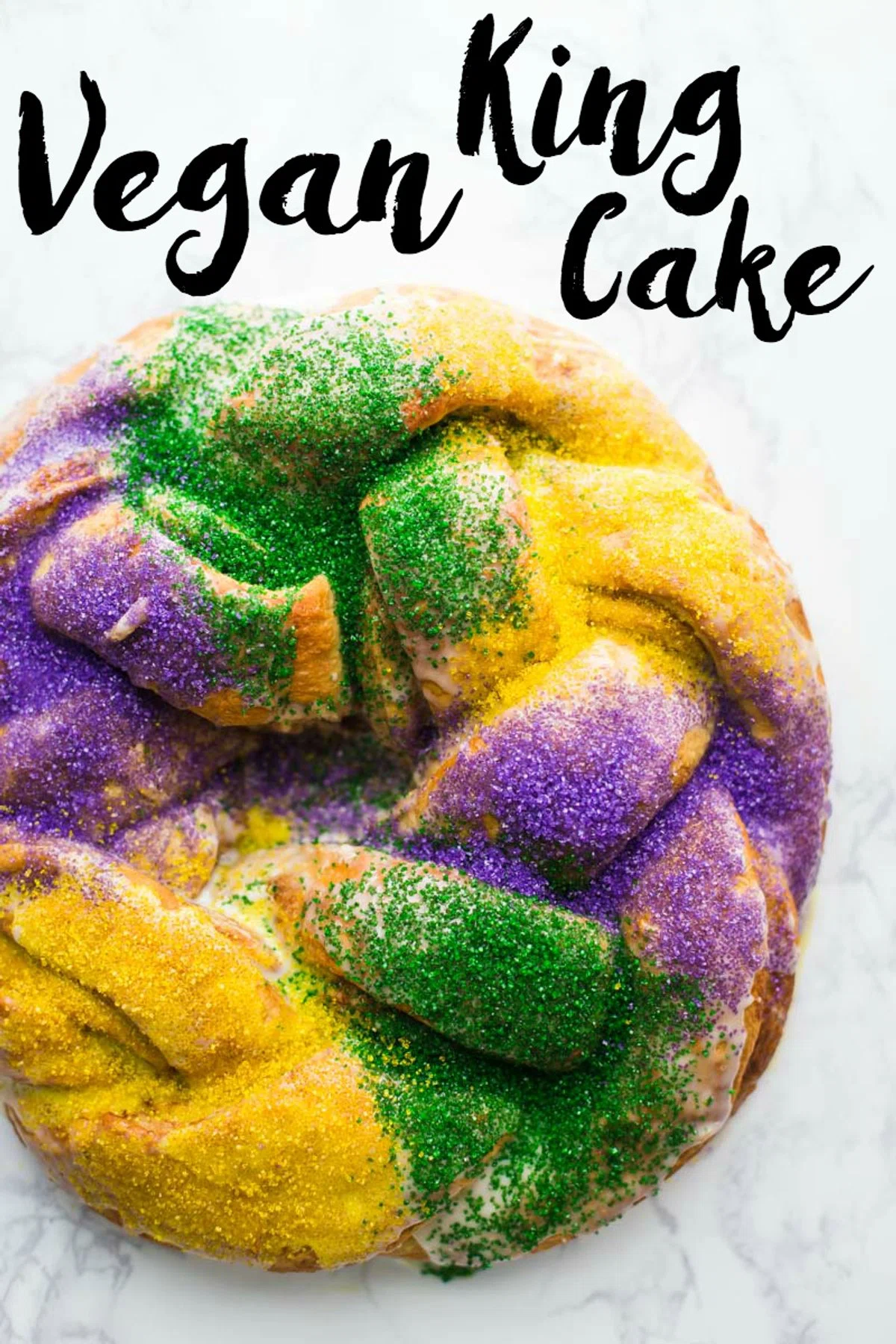 Vegan King Cake