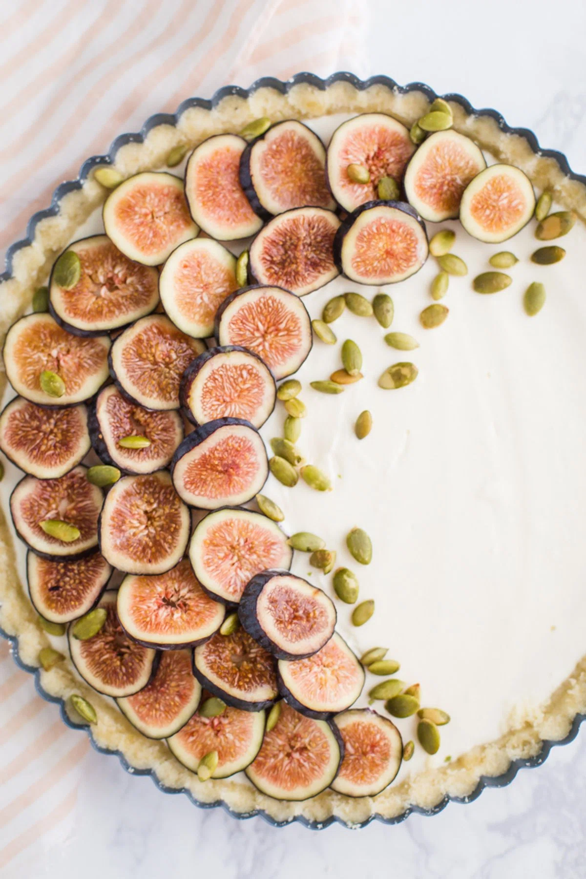 No Bake Fig Pie