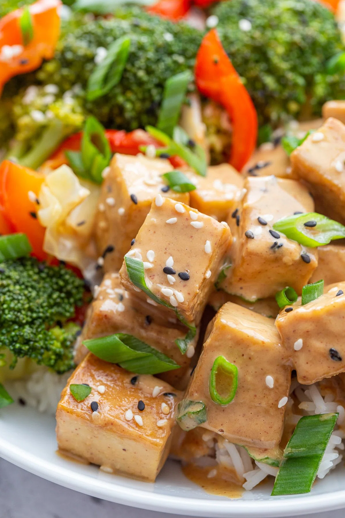 Peanut Sauce Tofu
