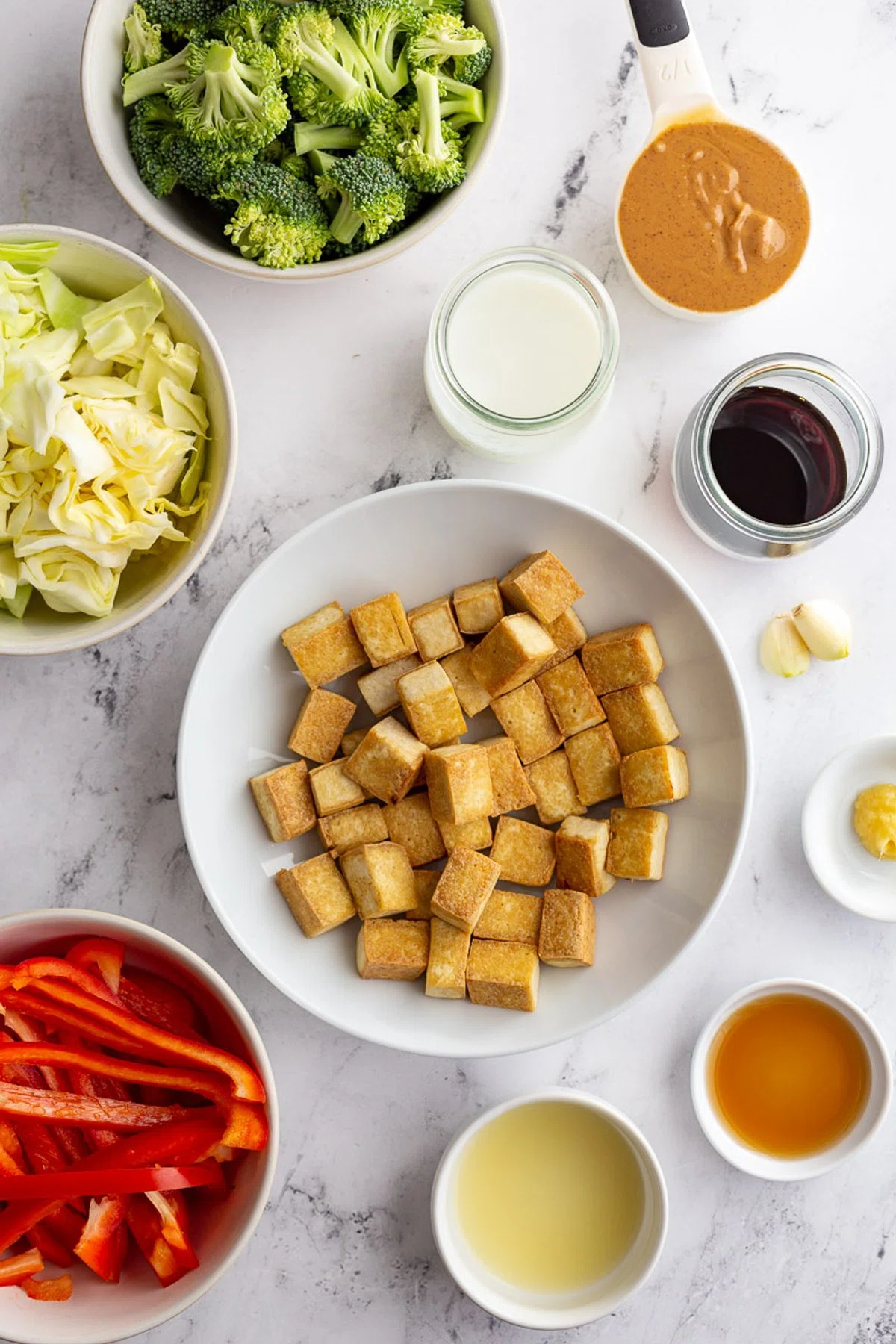 Peanut Sauce Tofu