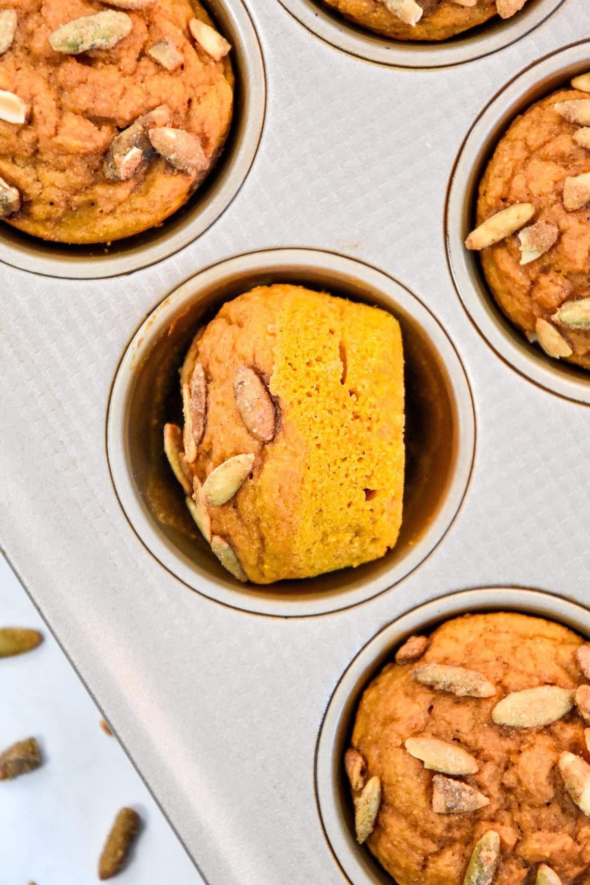 Pumpkin Spice Pancake Mix Muffins