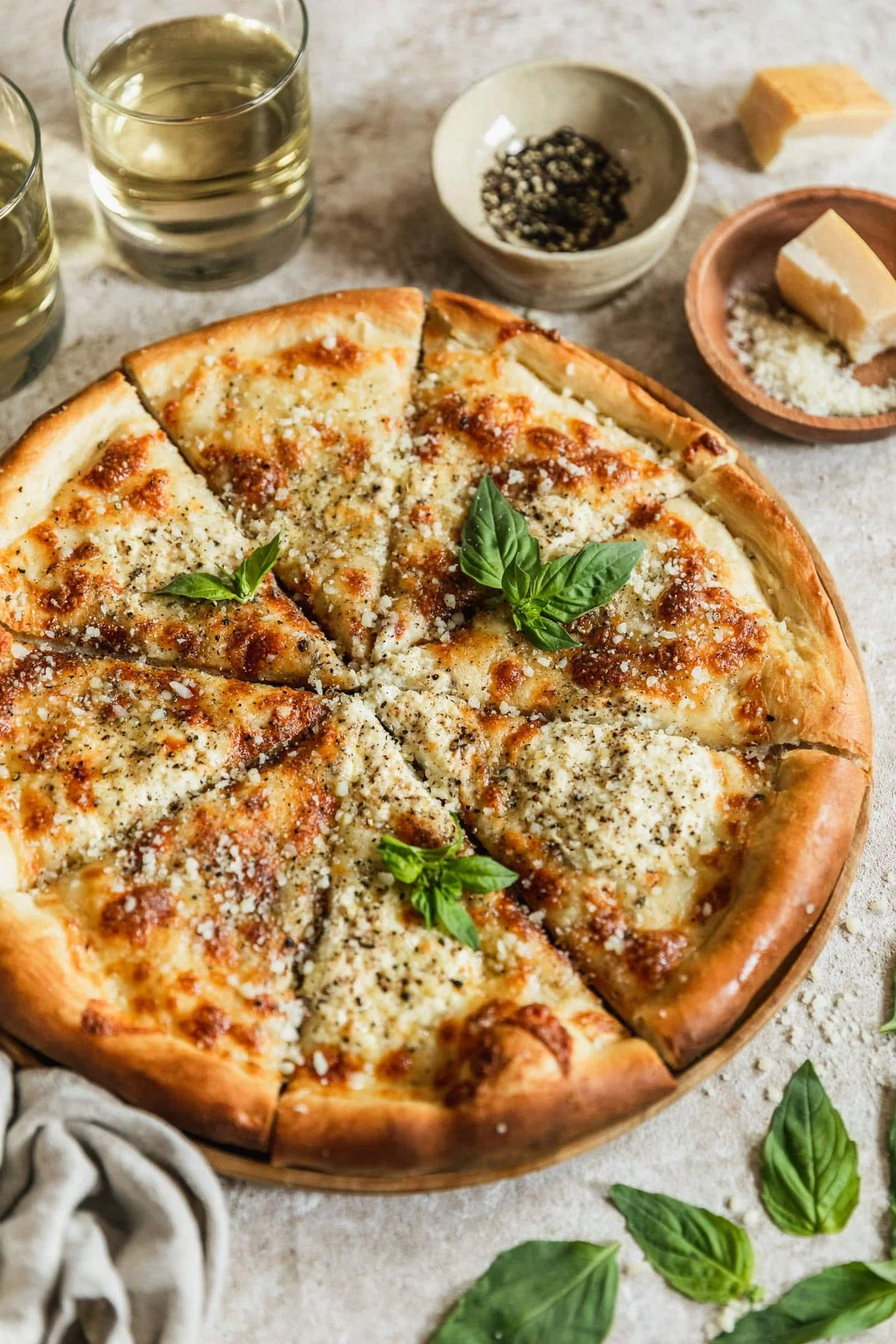 Cacio e Pepe Pizza