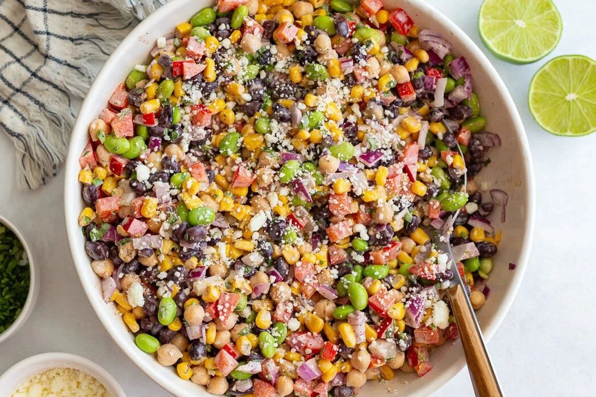 Mexican Street Corn Dense Bean Salad