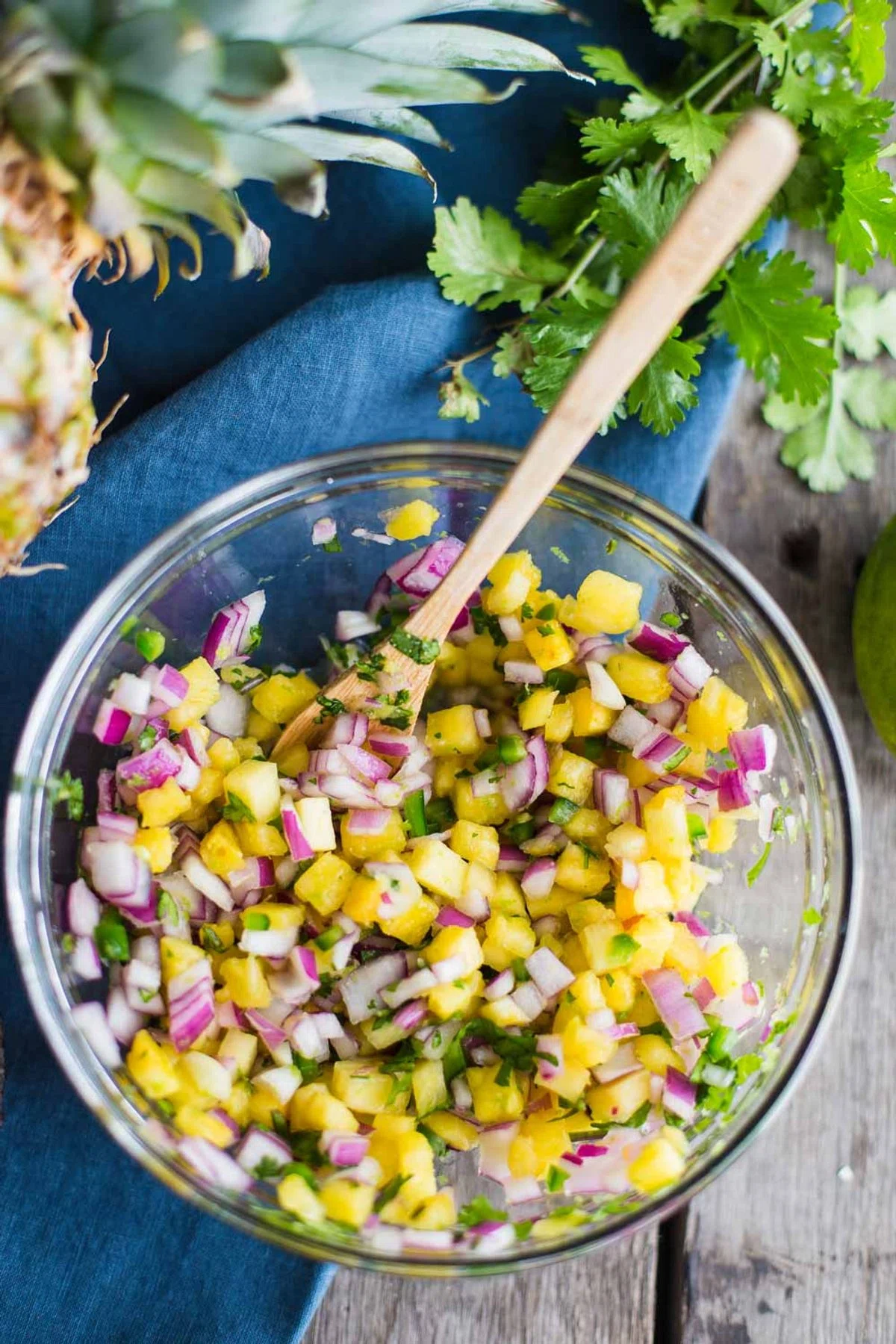 Ahi Tuna Tacos with Chunky Pineapple Salsa
