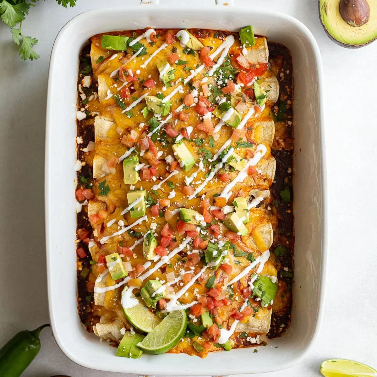 Vegetarian Enchiladas