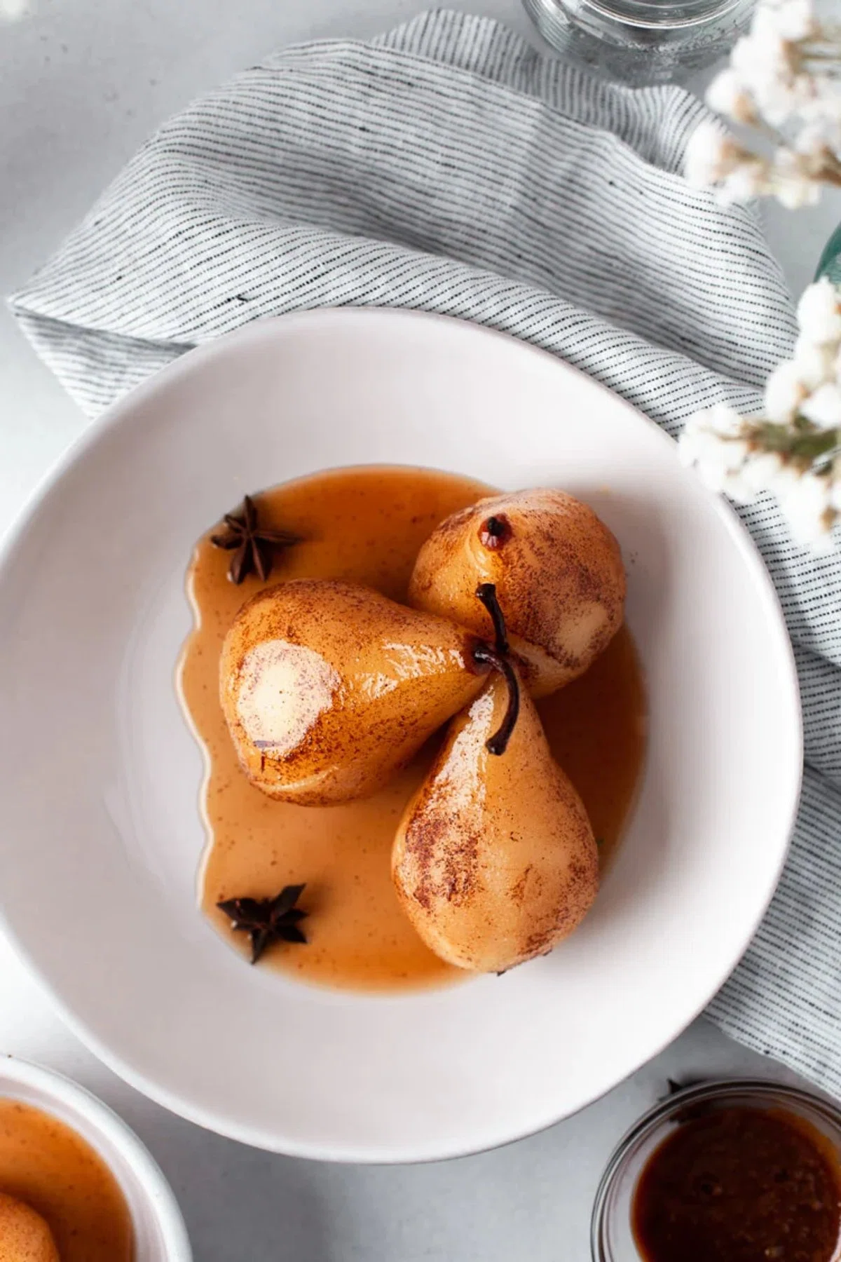 Vanilla Poached Pears