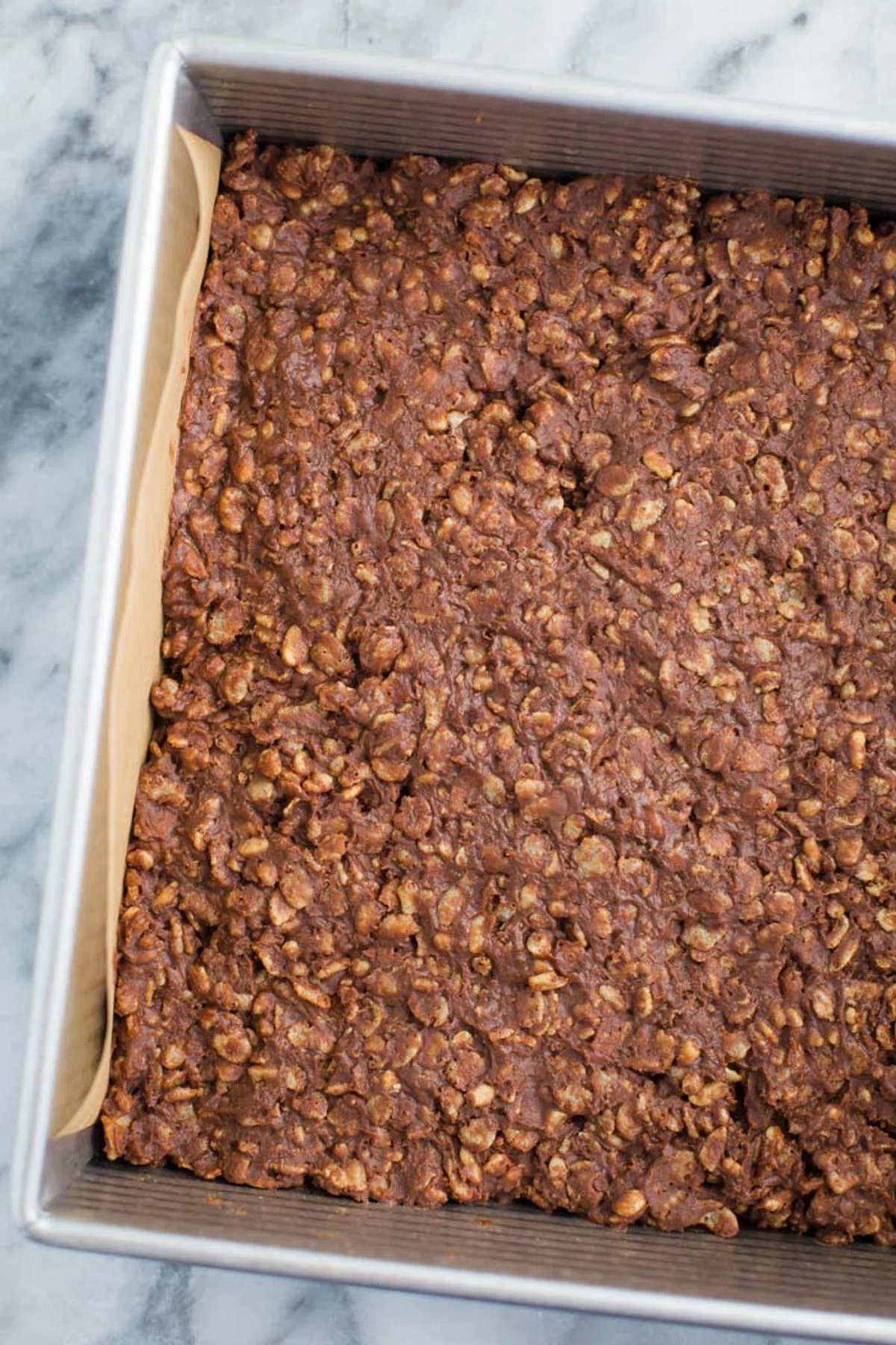 Healthy Rice Crispy Chocolate Bars