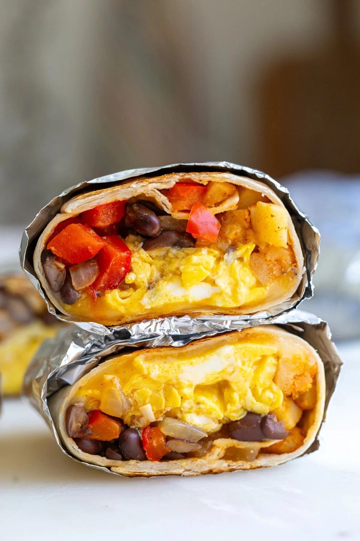 Easy Vegetarian Breakfast Burritos (Freezer-Friendly & Protein-Packed!)
