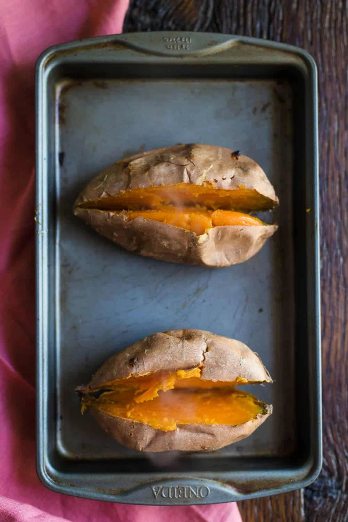 Breakfast Baked Sweet Potatoes