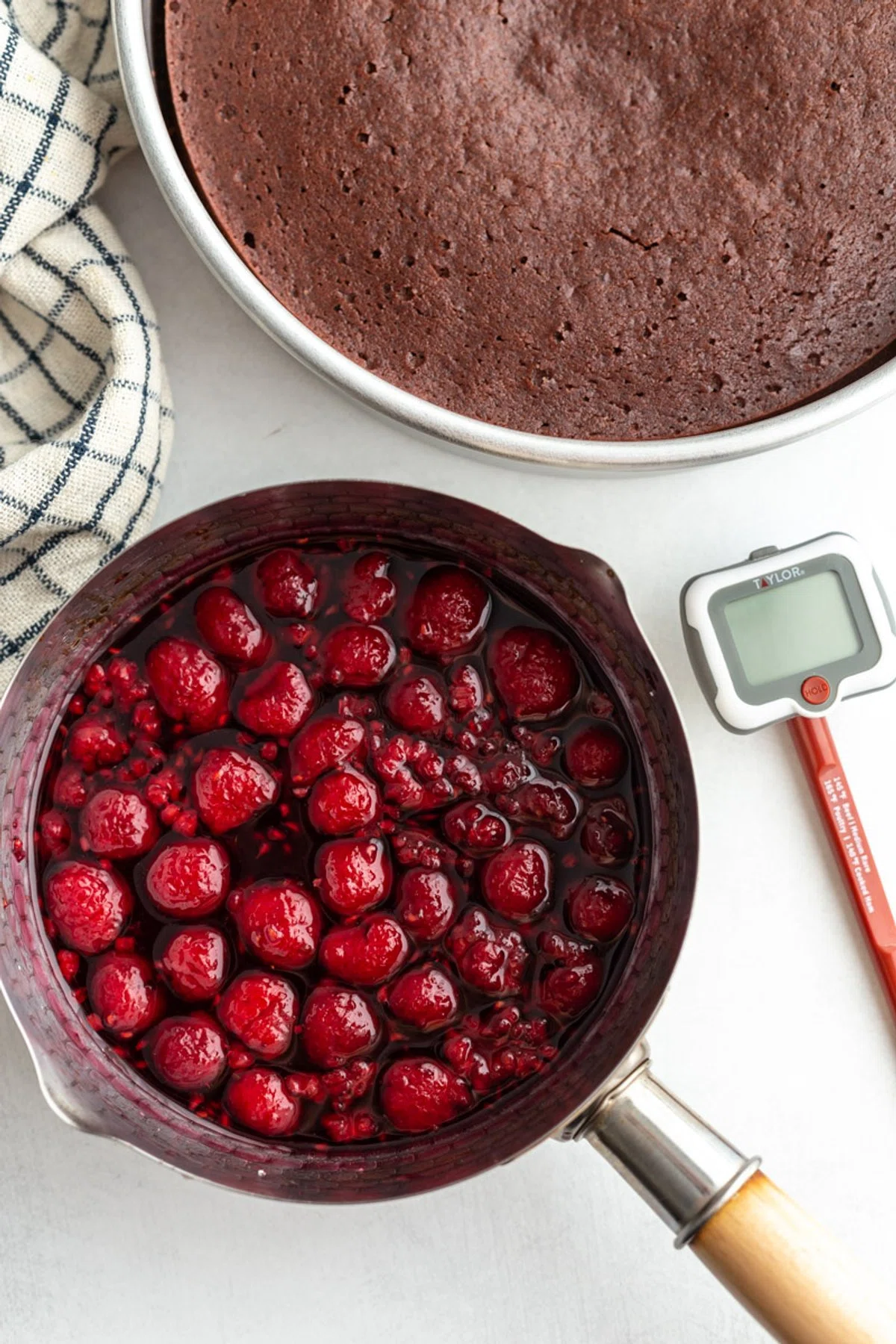 Red Wine Chocolate Cake