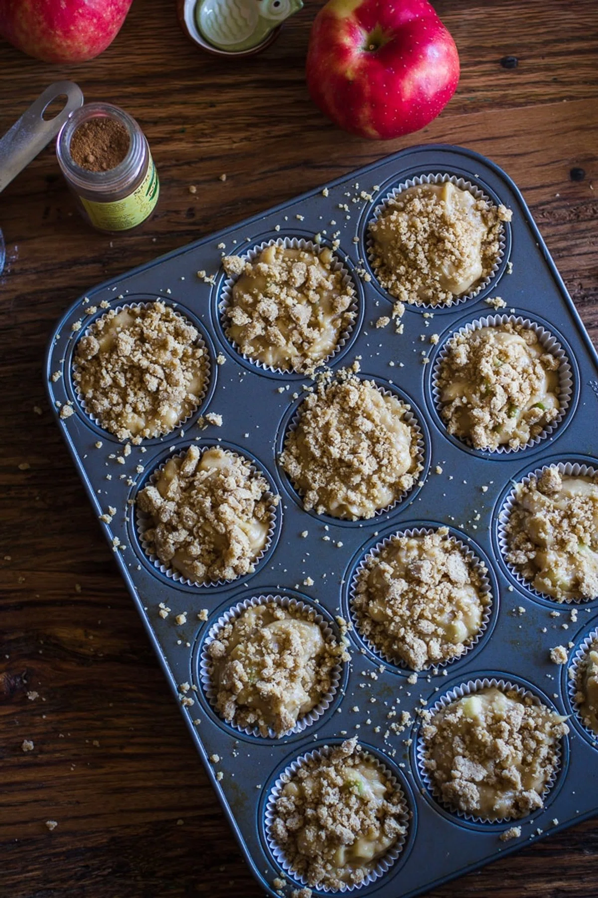 Apple Cider Donut Muffins