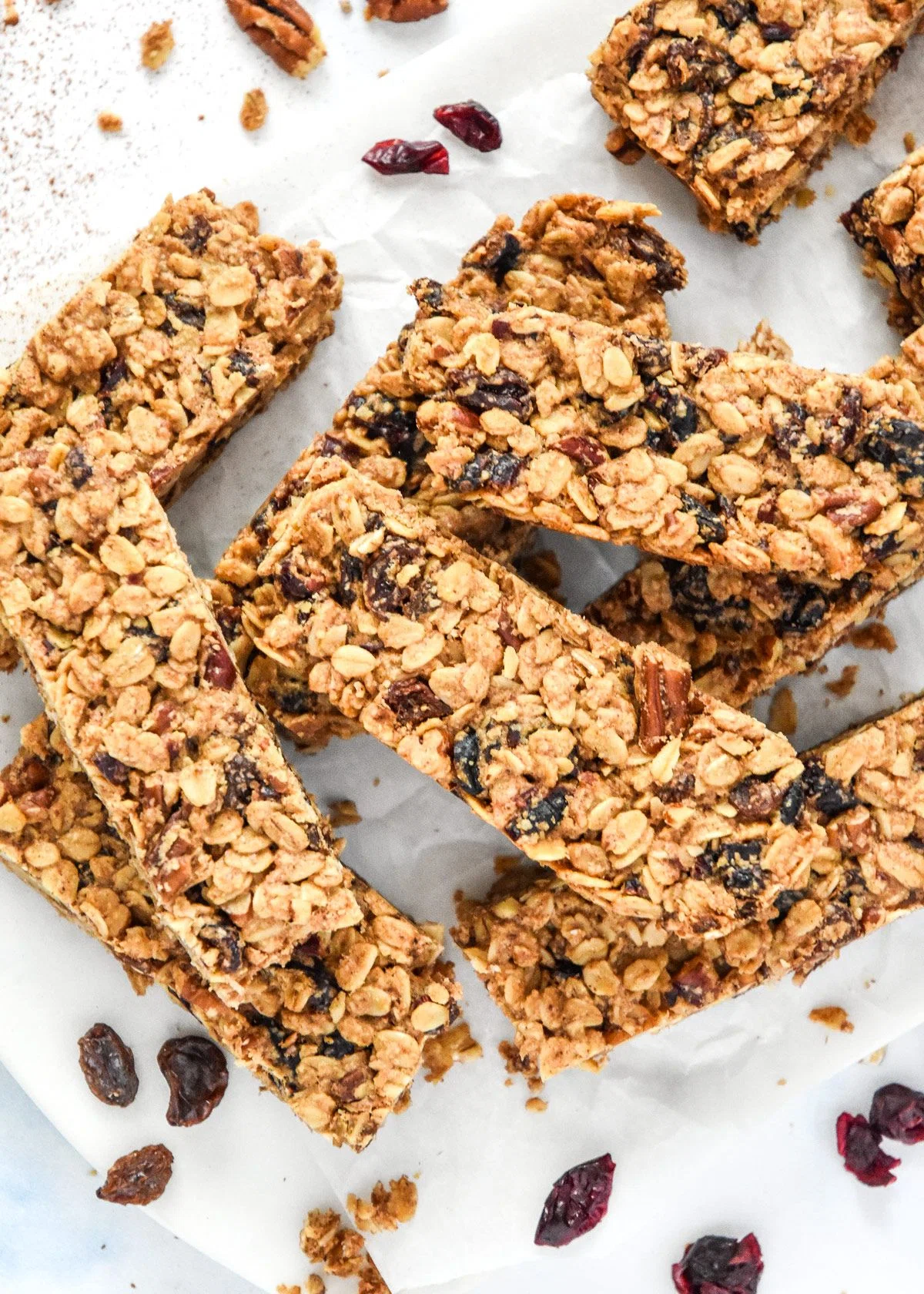 Chewy Cinnamon Granola Bars