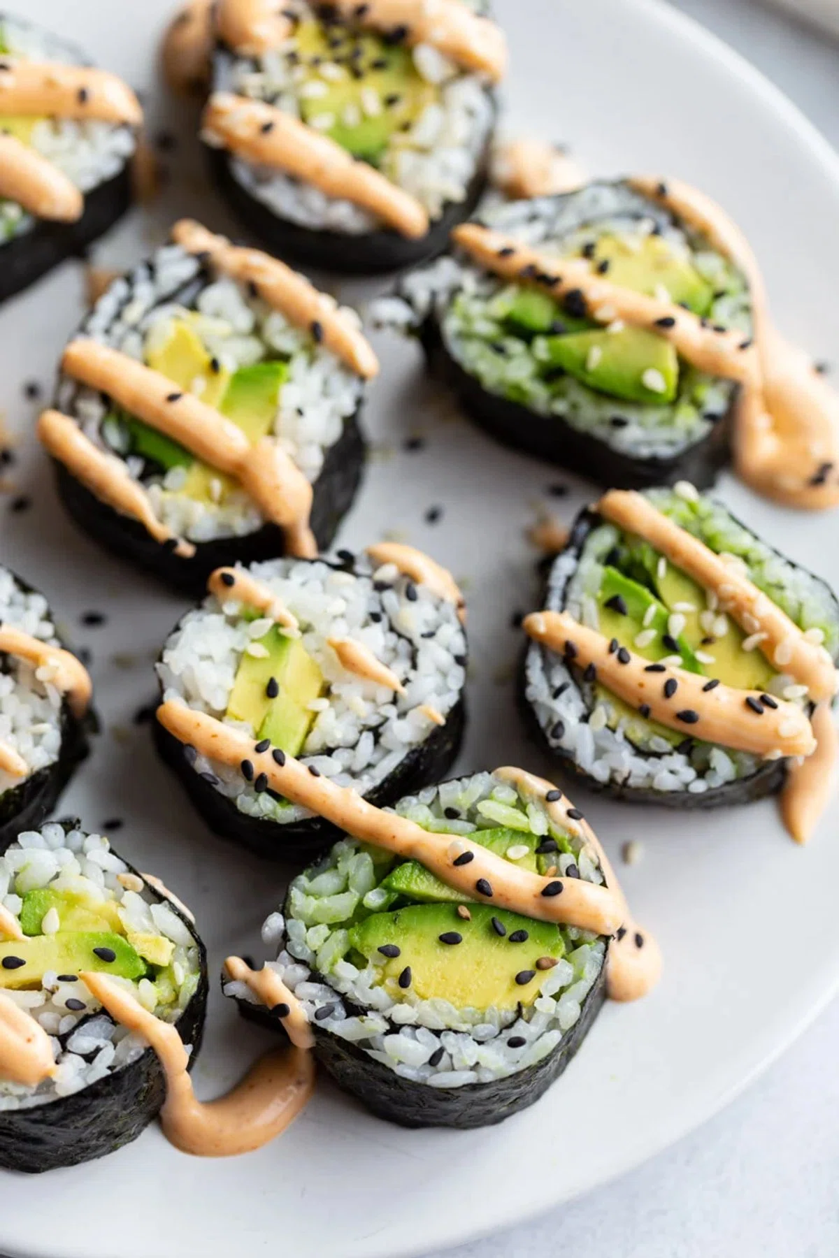 Easy Avocado Roll Sushi