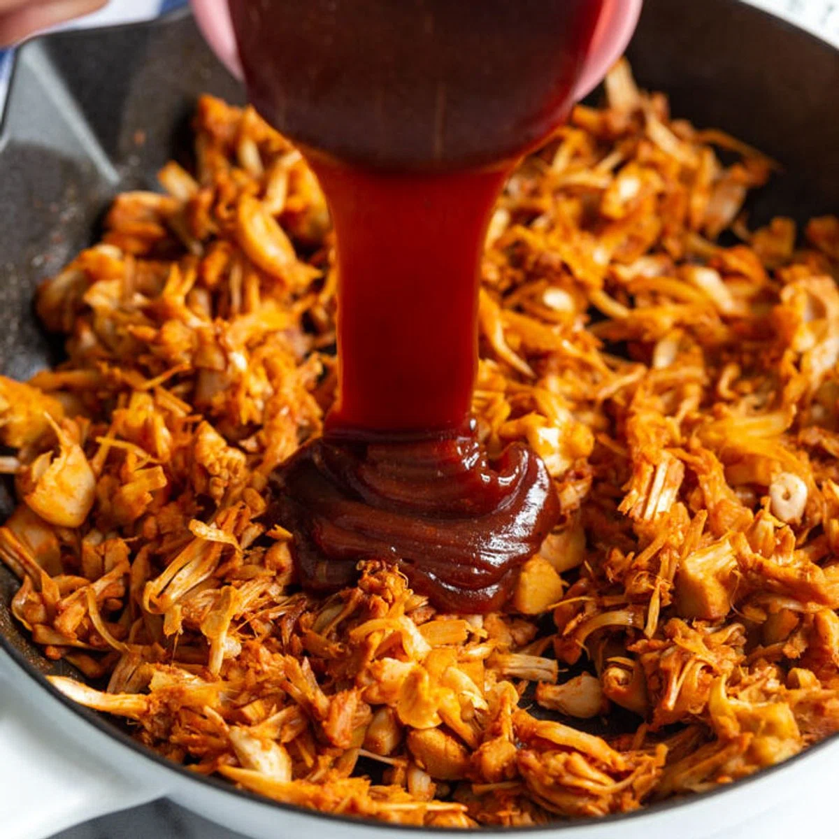 Easy BBQ Jackfruit (vegan)
