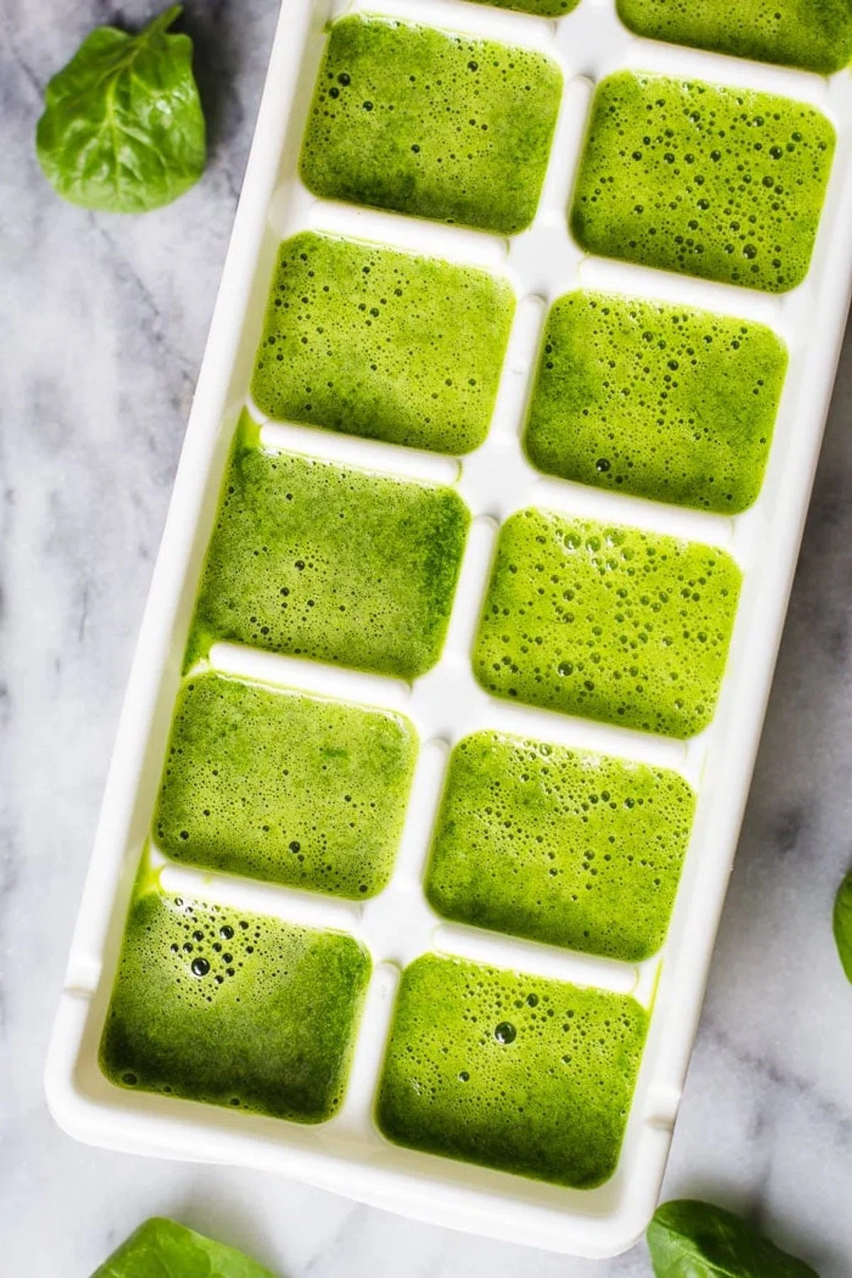 Frozen Greens for Green Smoothies