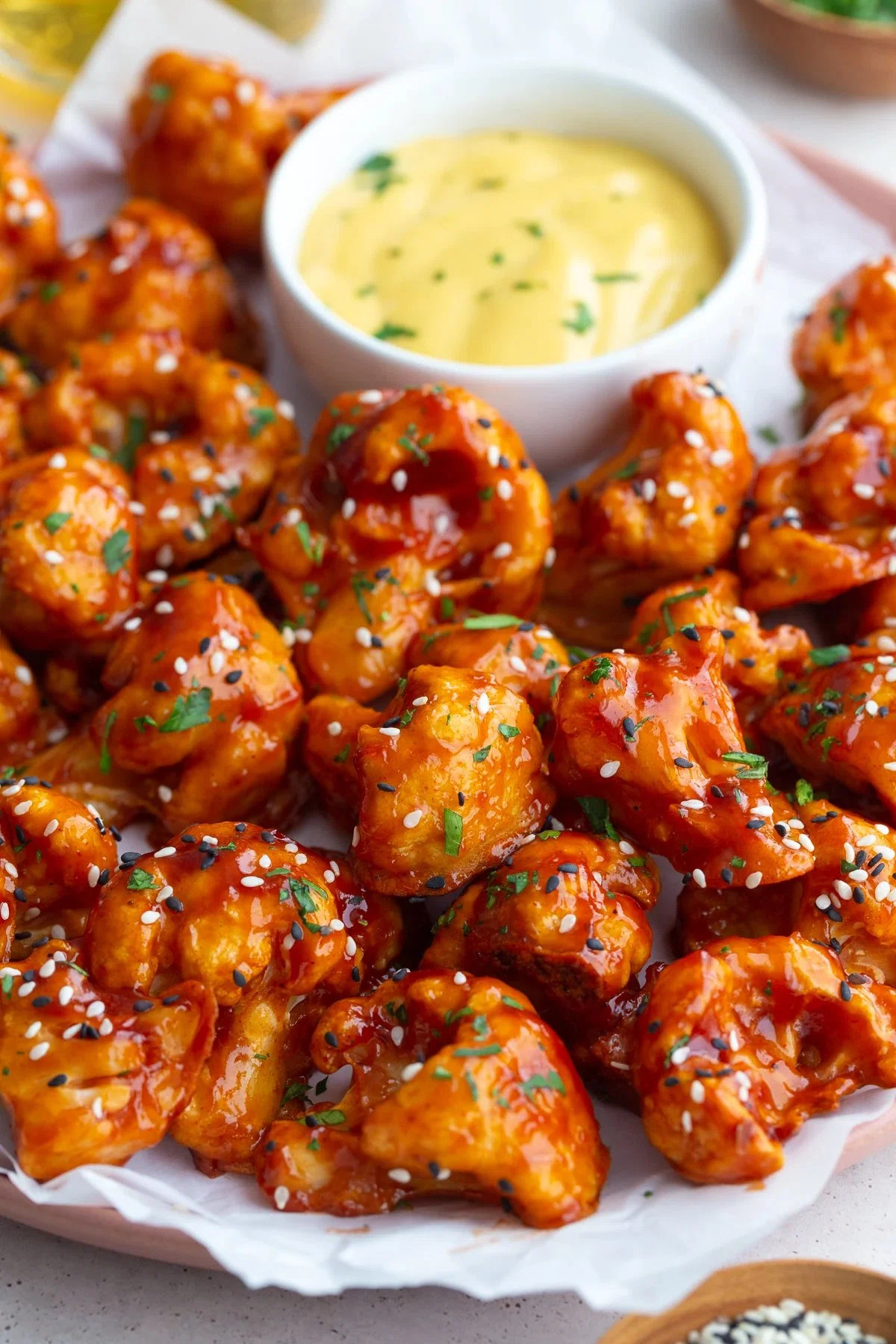 Beer Battered Cauliflower