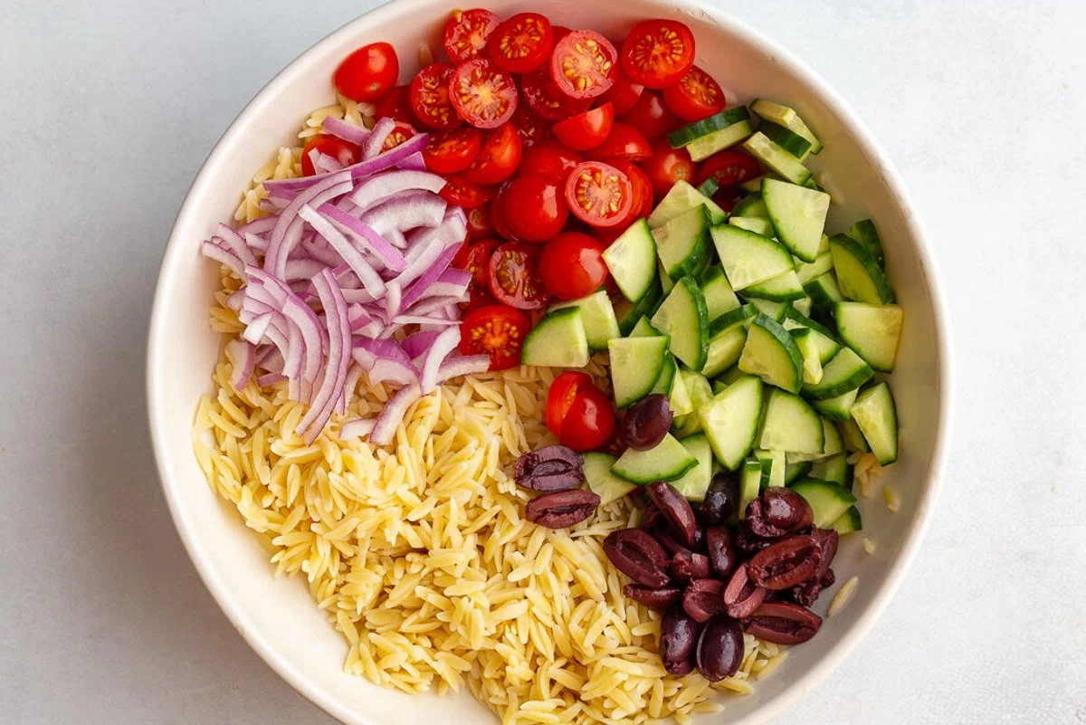 Easy Greek Orzo Salad
