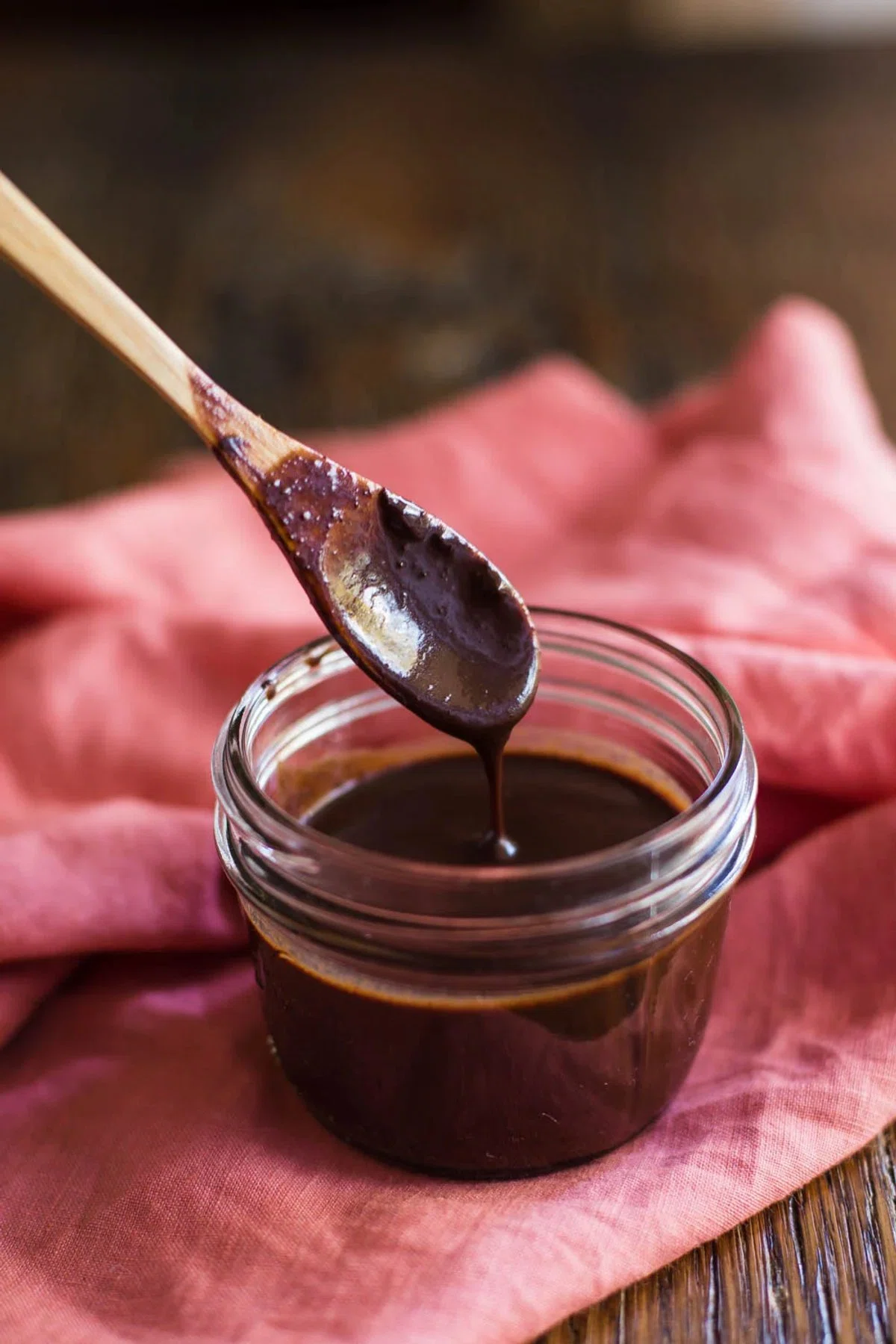 4 Ingredient Vegan Chocolate Syrup