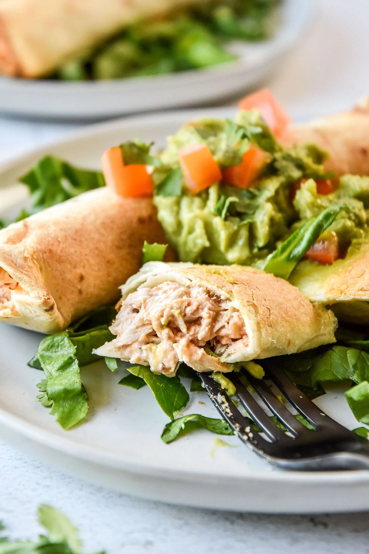 Air Fryer Chicken Taquitos