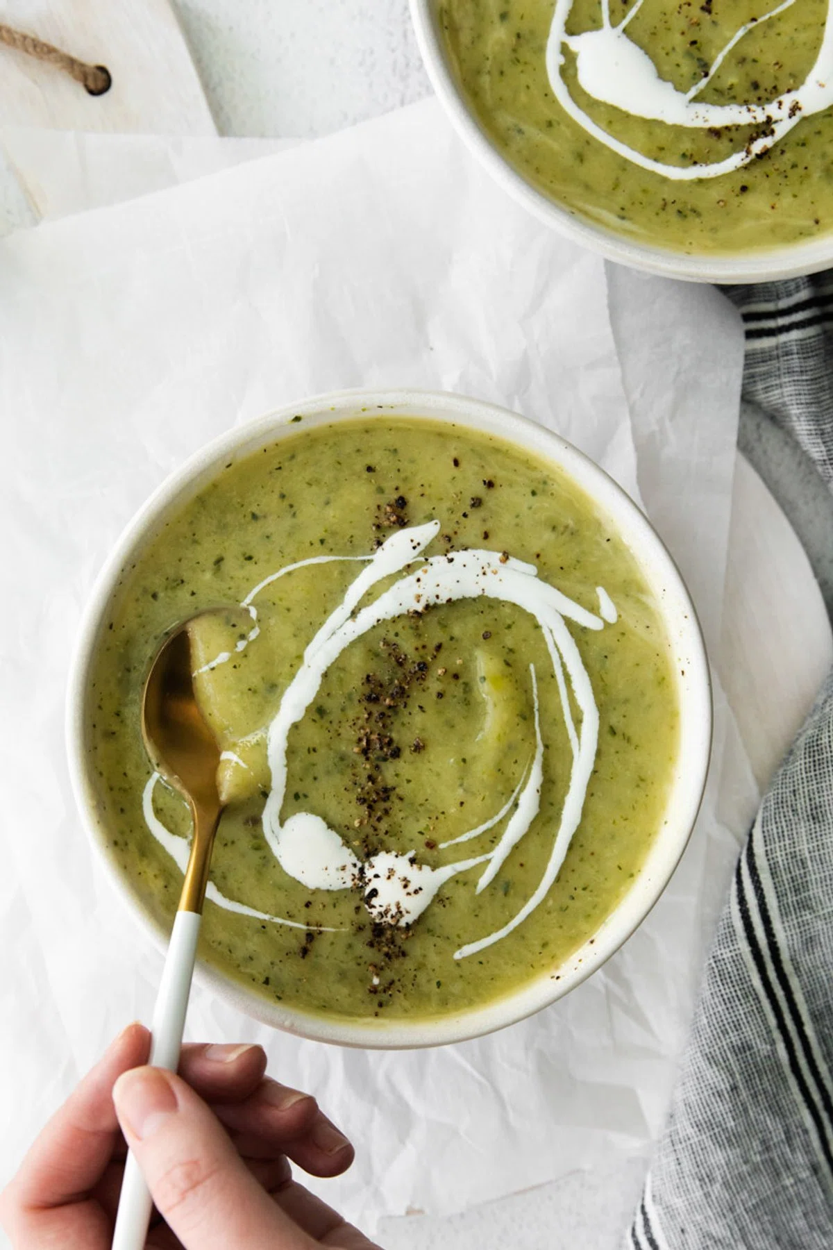 Vegan Zucchini Soup