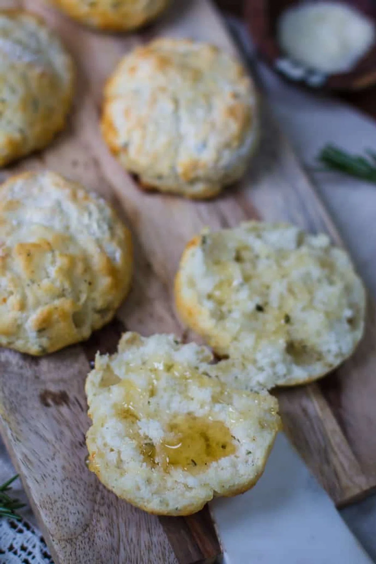 Rosemary Parmesan Buttermilk Biscuits