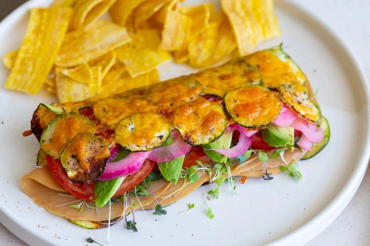 Easy Low Carb Zucchini Wraps