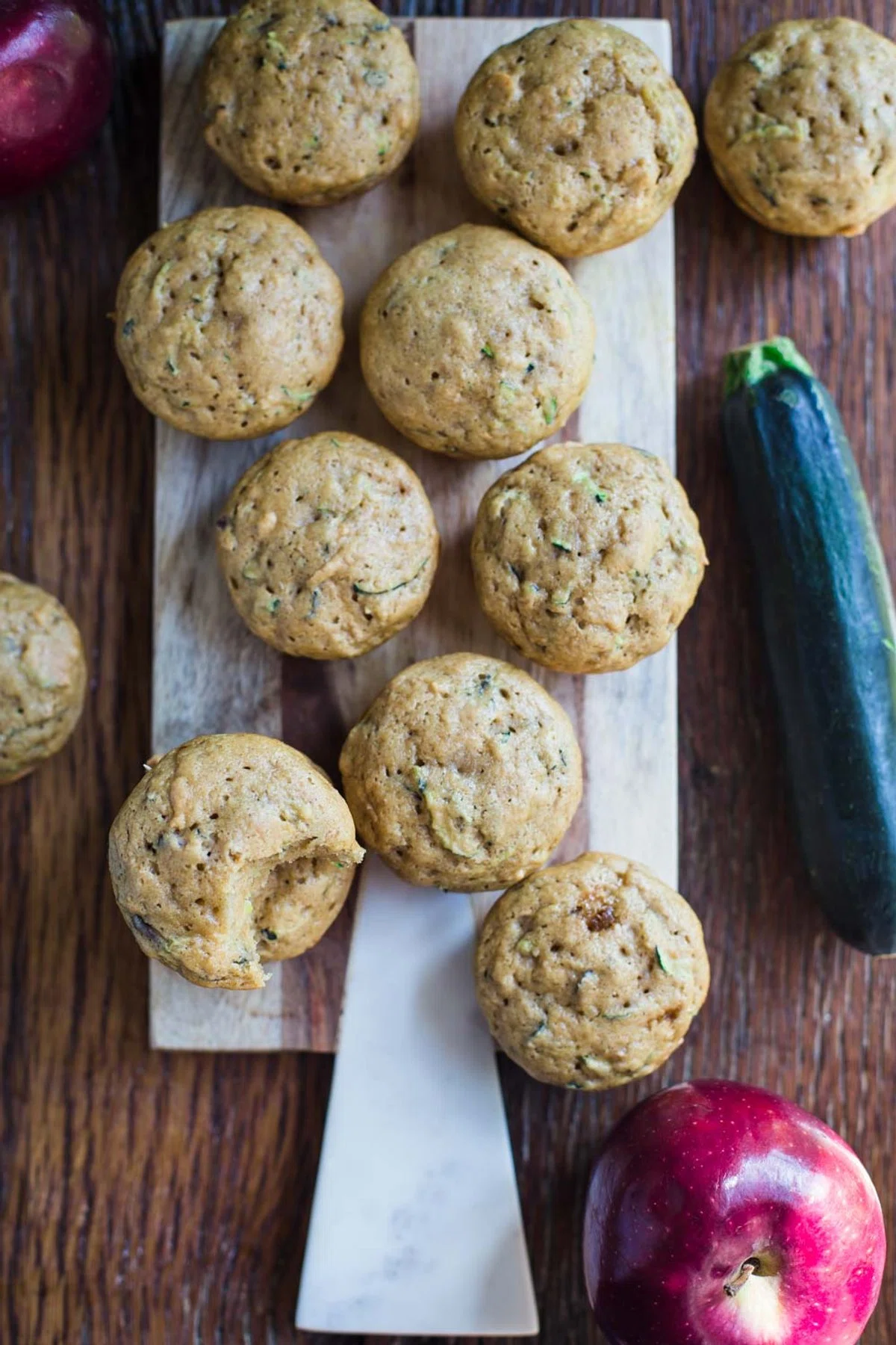 Apple Zucchini Muffins