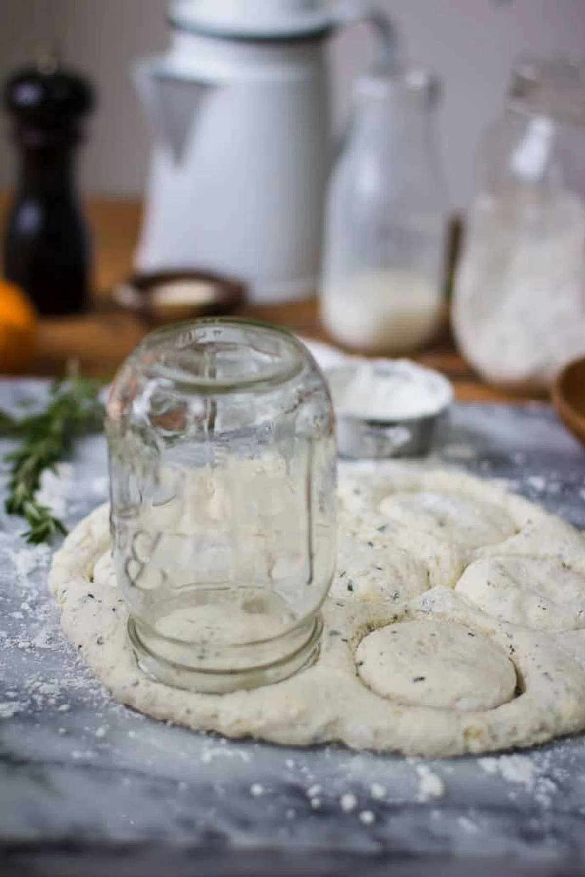 Rosemary Parmesan Buttermilk Biscuits