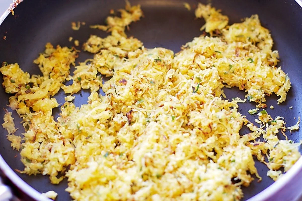 Spaghetti Squash Hash Browns