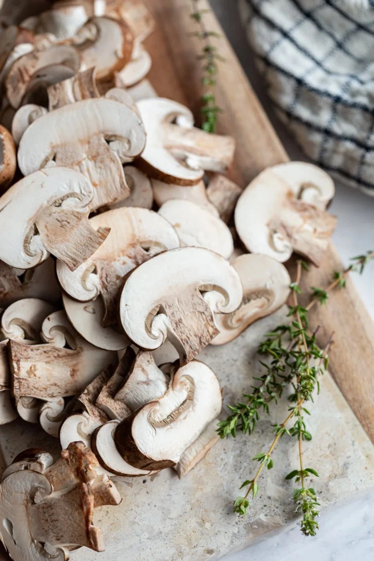 Sautéed Baby Bella Mushrooms