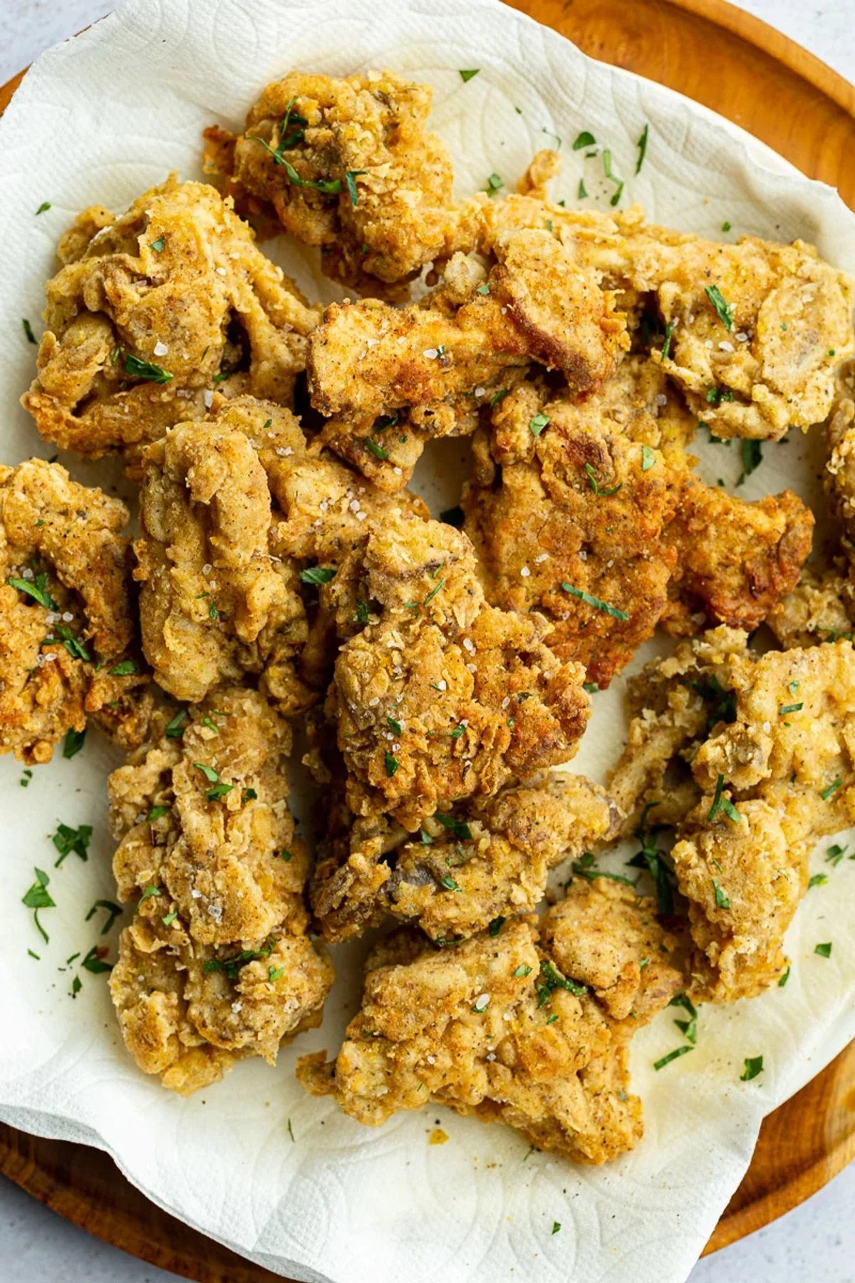 Fried Oyster Mushrooms (Crispy & Vegan!)