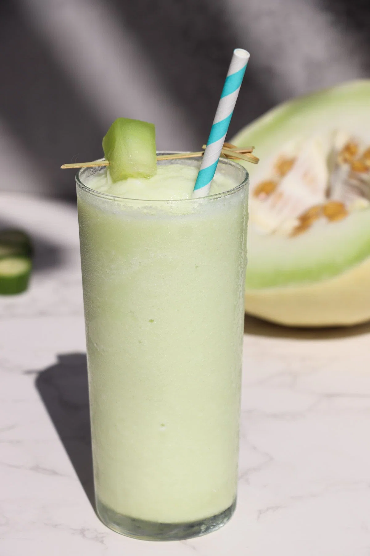 Frozen Honeydew Smoothie