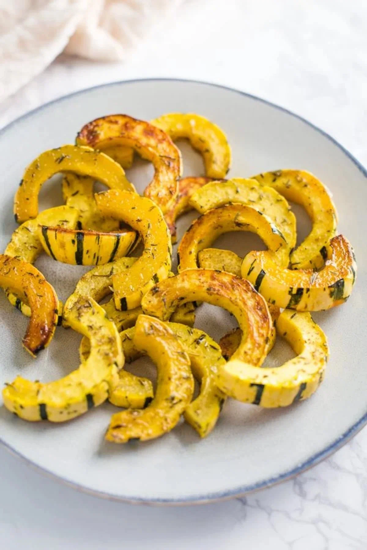 Roasted Delicata Squash 2 Ways