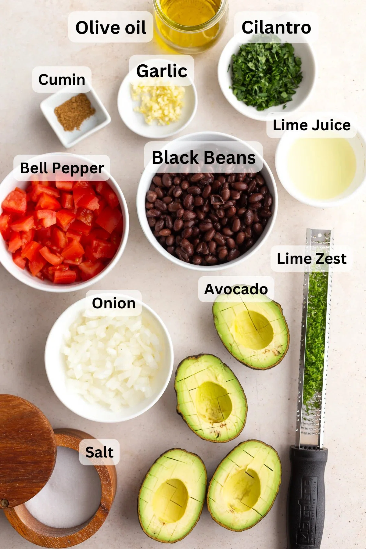 Avocado & Black Bean Salad