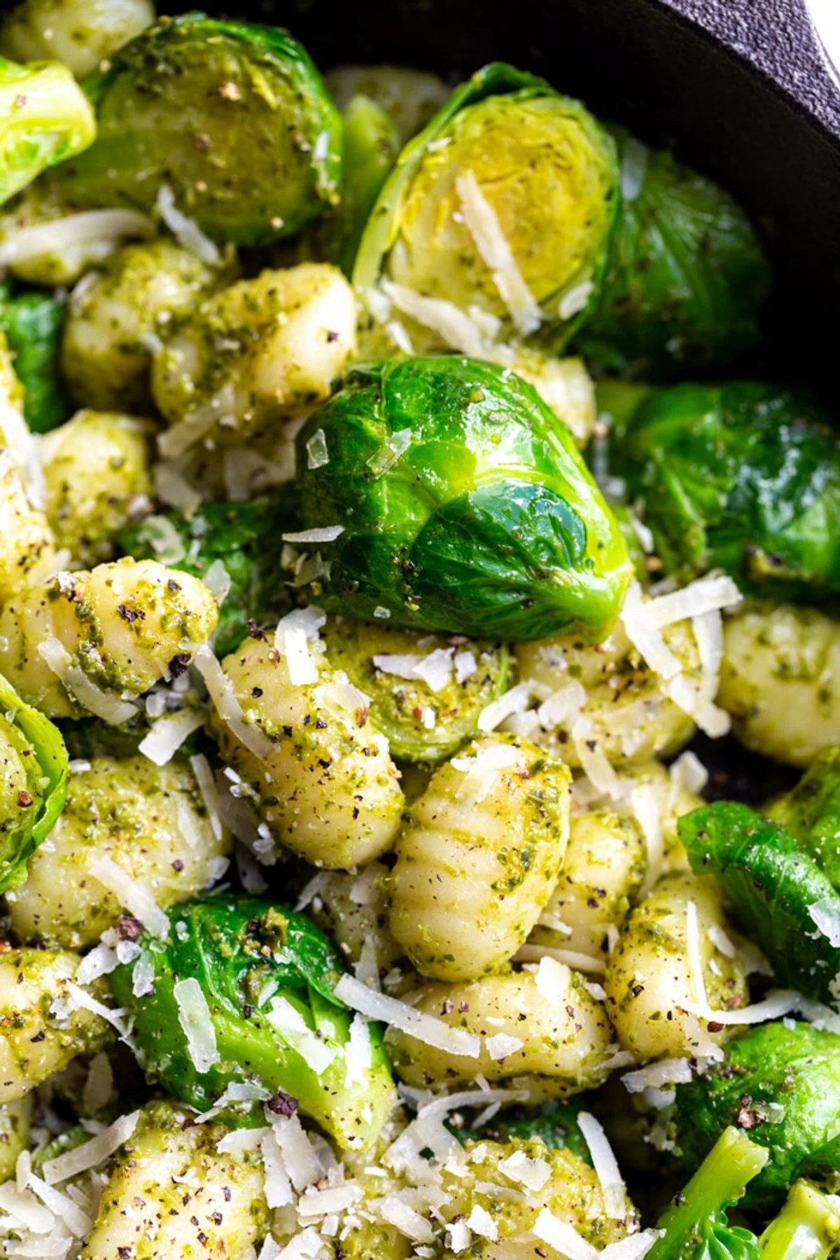 Brussels Sprouts Pesto Gnocchi
